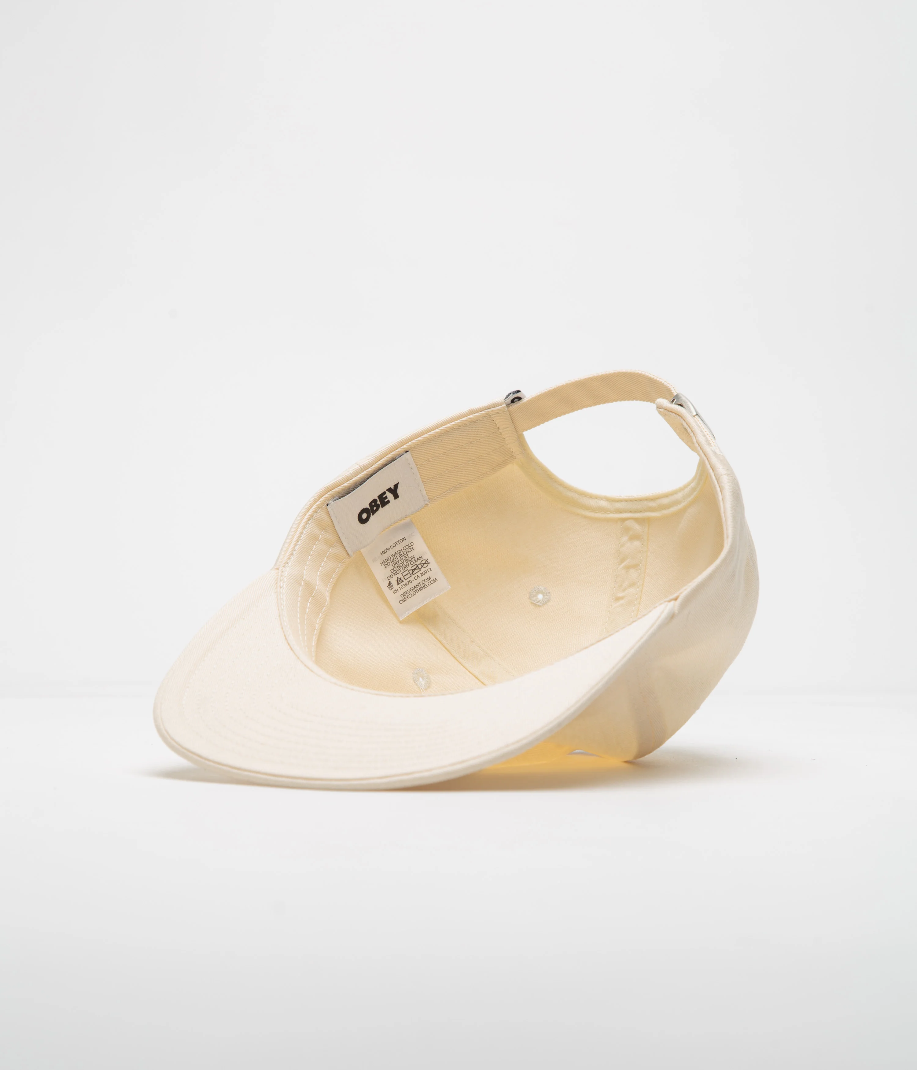 Obey Icon Patch Cap - Unbleached - Image 4