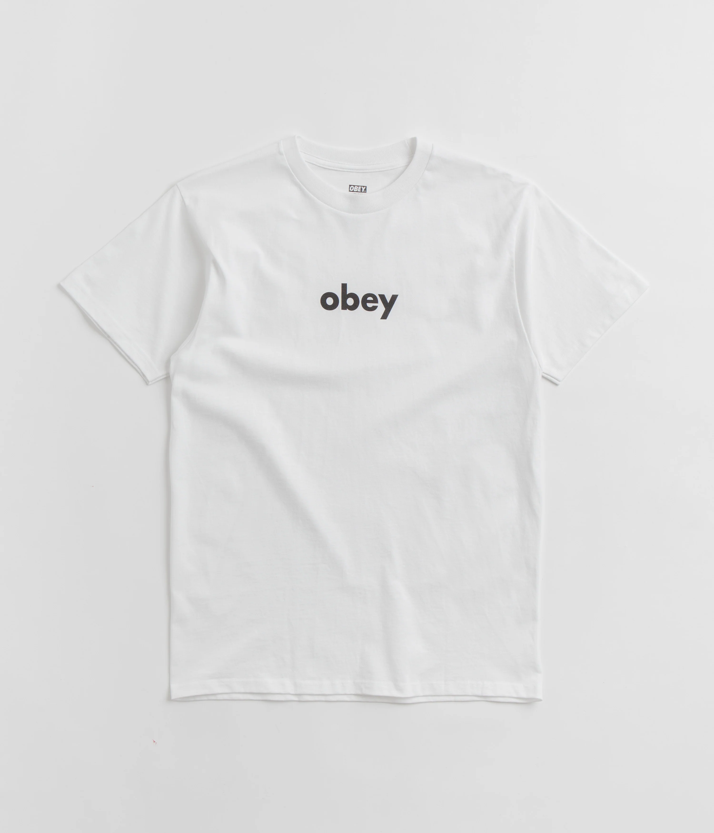 Obey Lower Case 2 T-Shirt - White