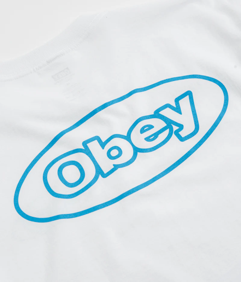Obey Reaction T-Shirt - White - Image 5