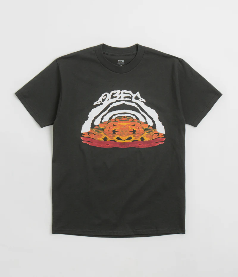 Obey Take The Leap T-Shirt - Vintage Black - Image 2