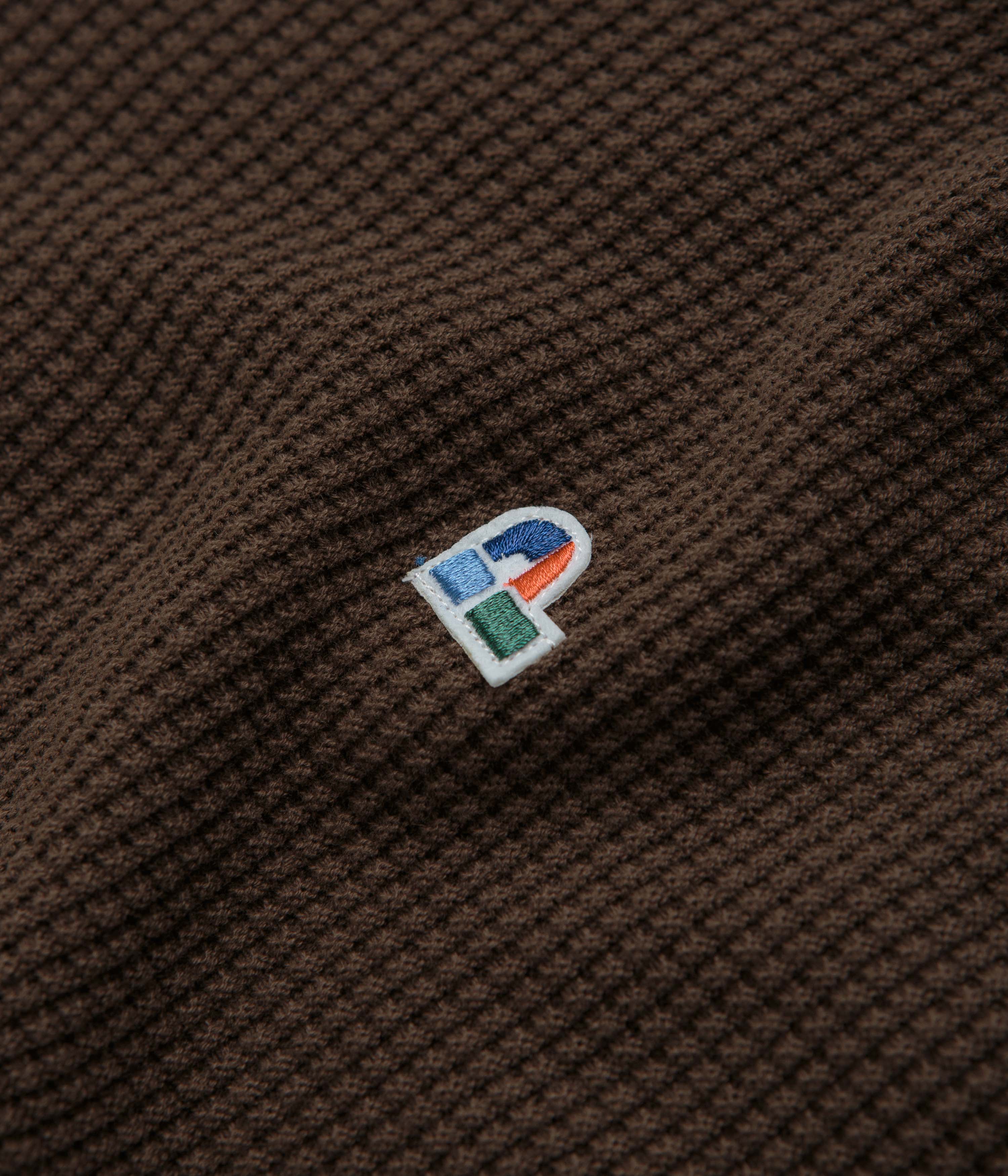 Parlez Arthur Knit Cardigan - Mocha Brown - Image 4