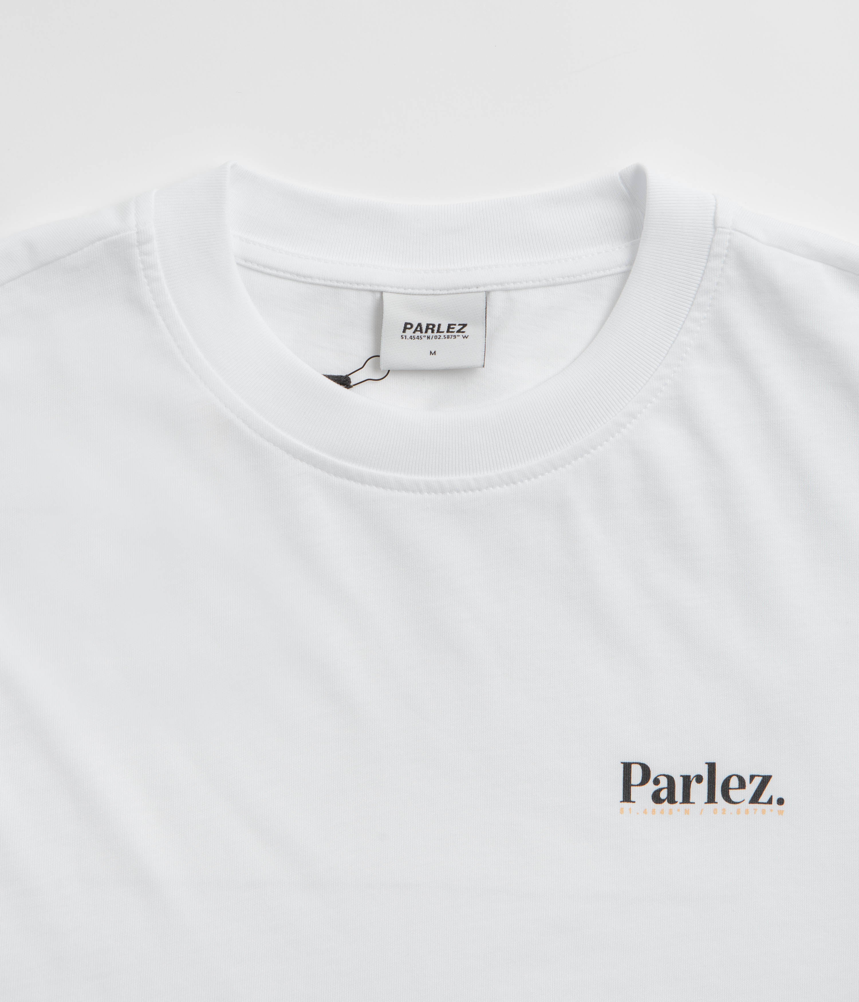 Parlez Banos T-Shirt - White - Image 4