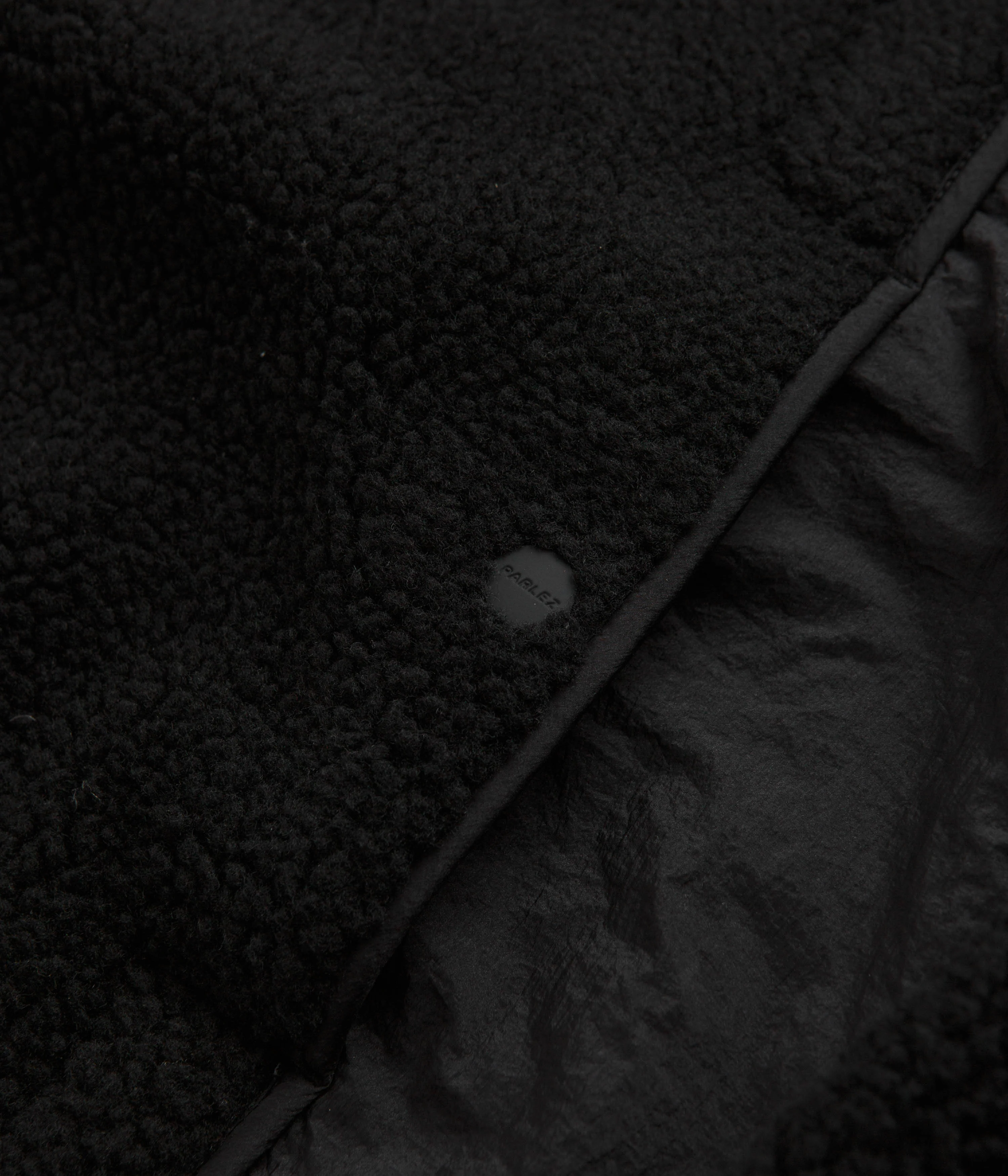 Parlez Carval Fleece Hoodie - Black - Image 4