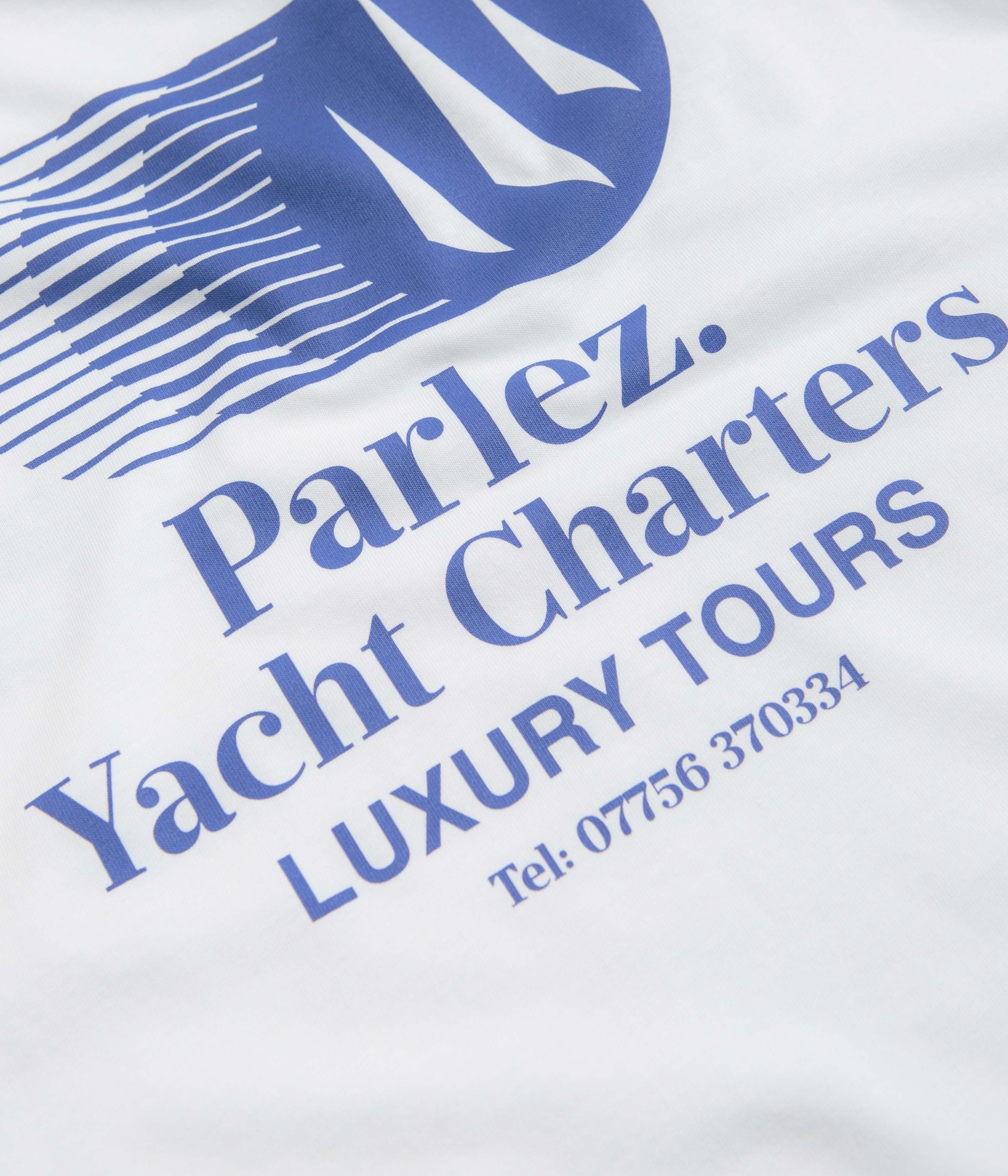 Parlez Charter T-Shirt - White - Image 5