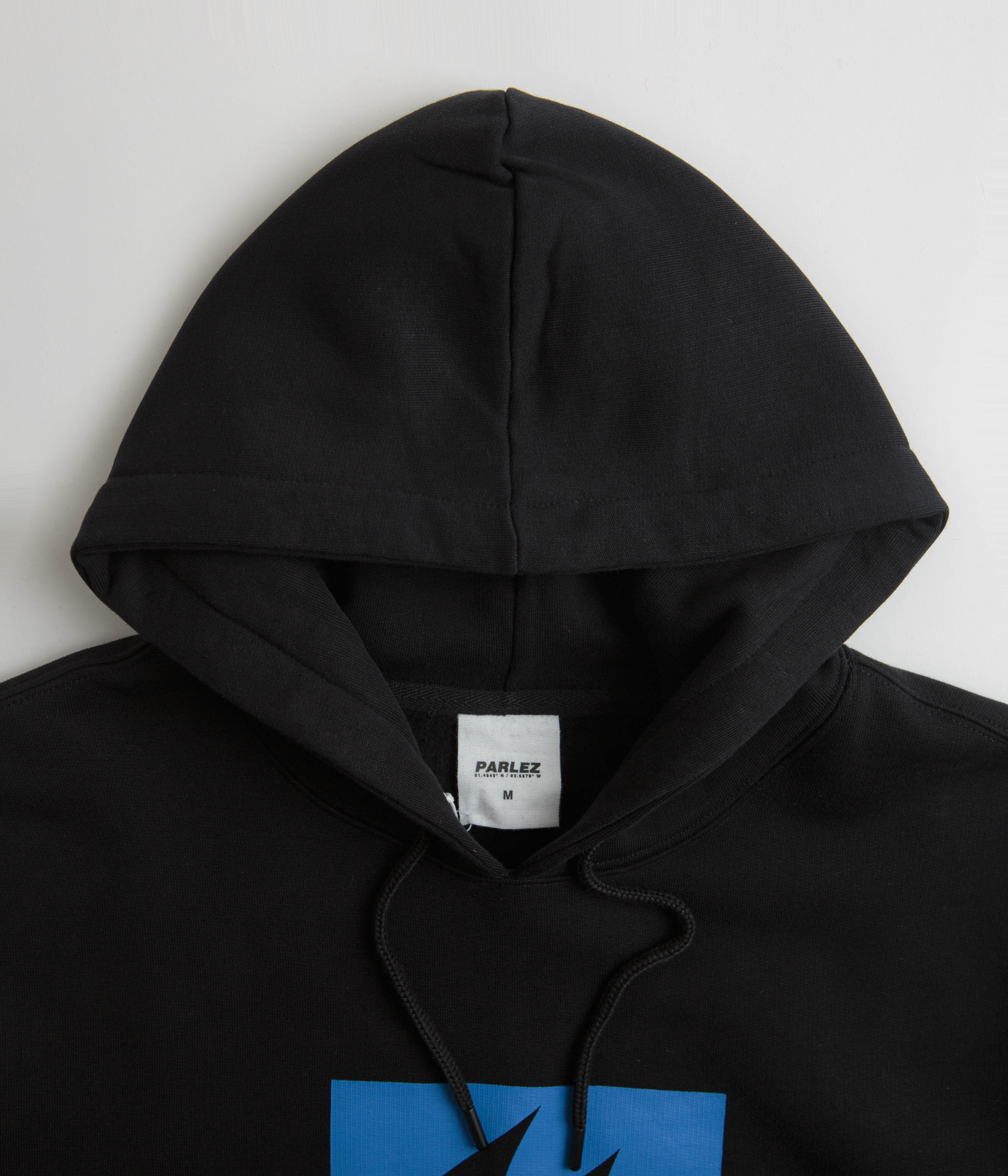 Parlez Lapstrake Hoodie - Black - Image 4