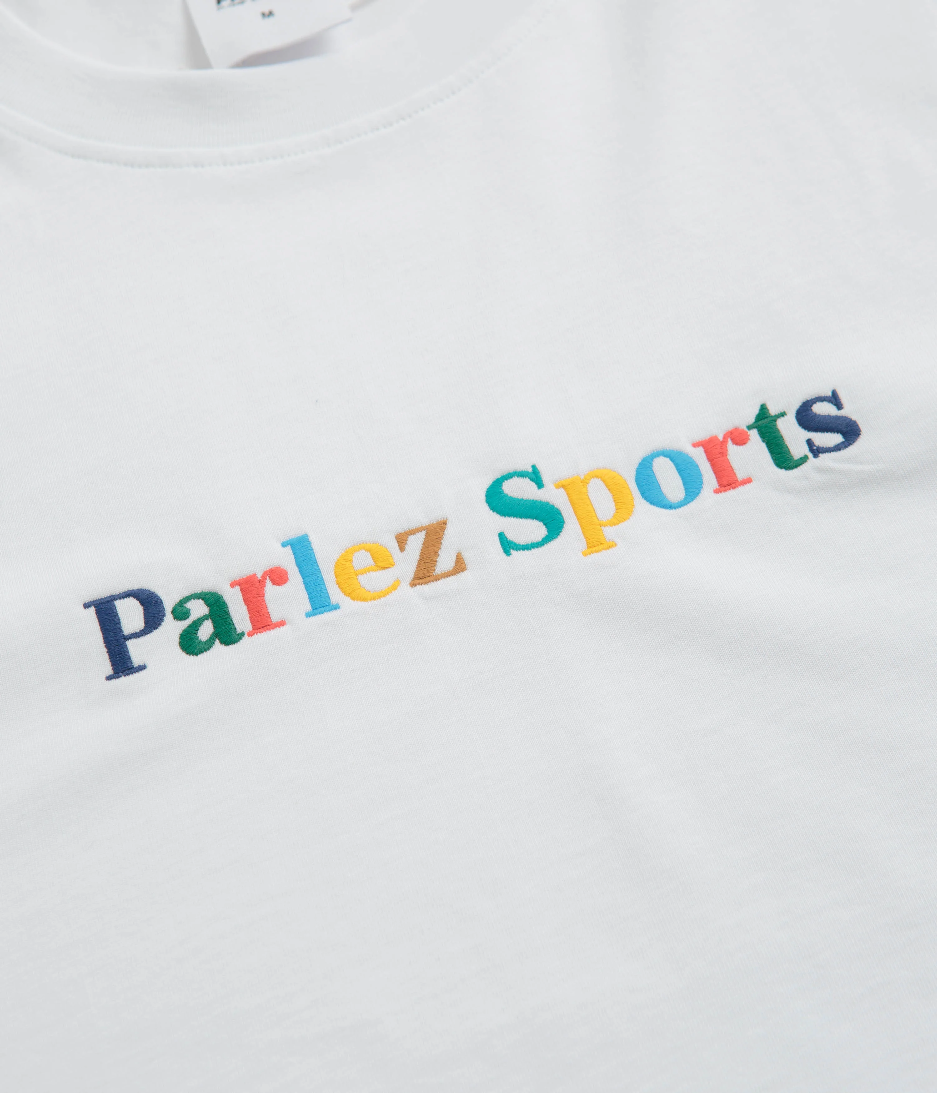 Parlez Leaf T-Shirt - White - Image 3