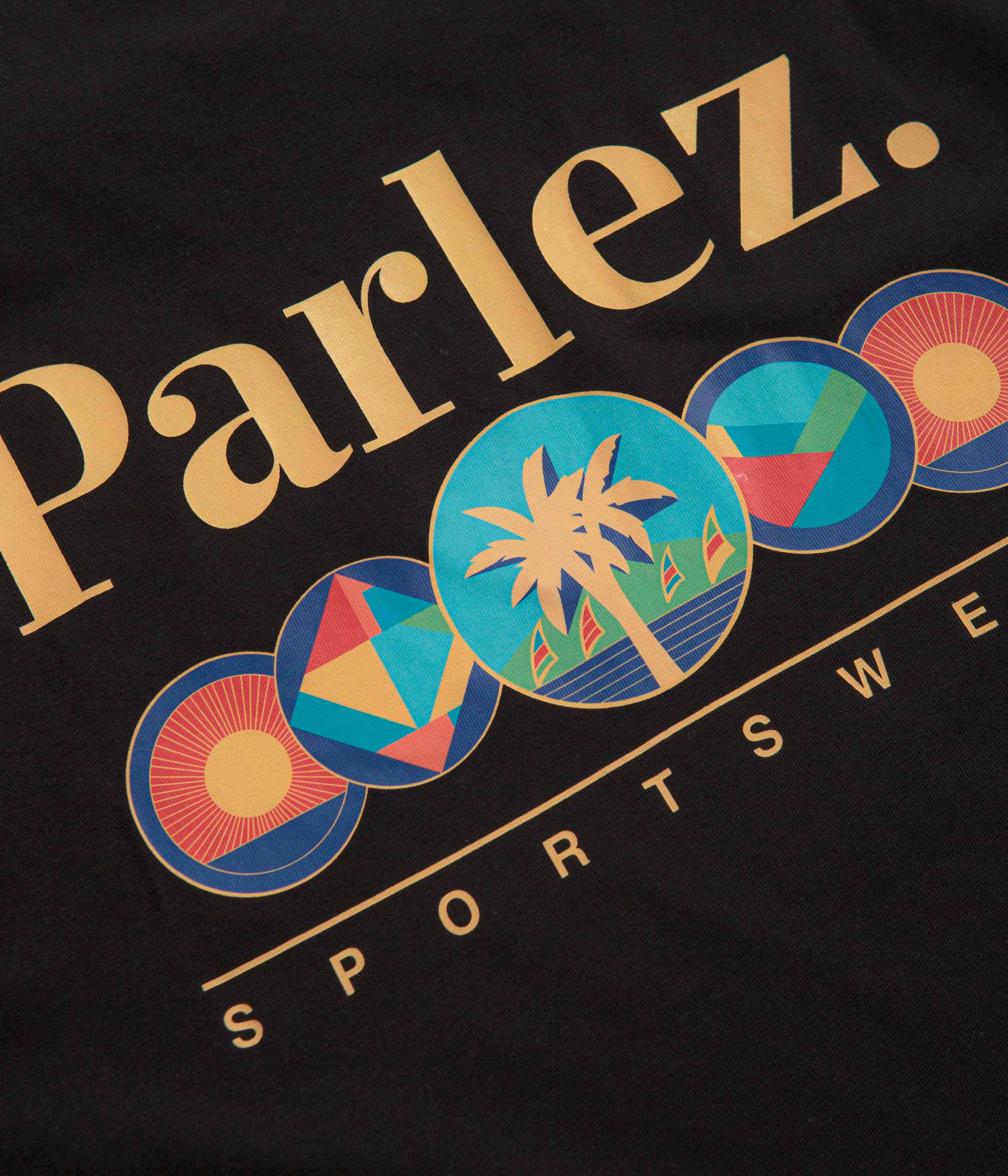 Parlez Reefer T-Shirt - Black - Image 5