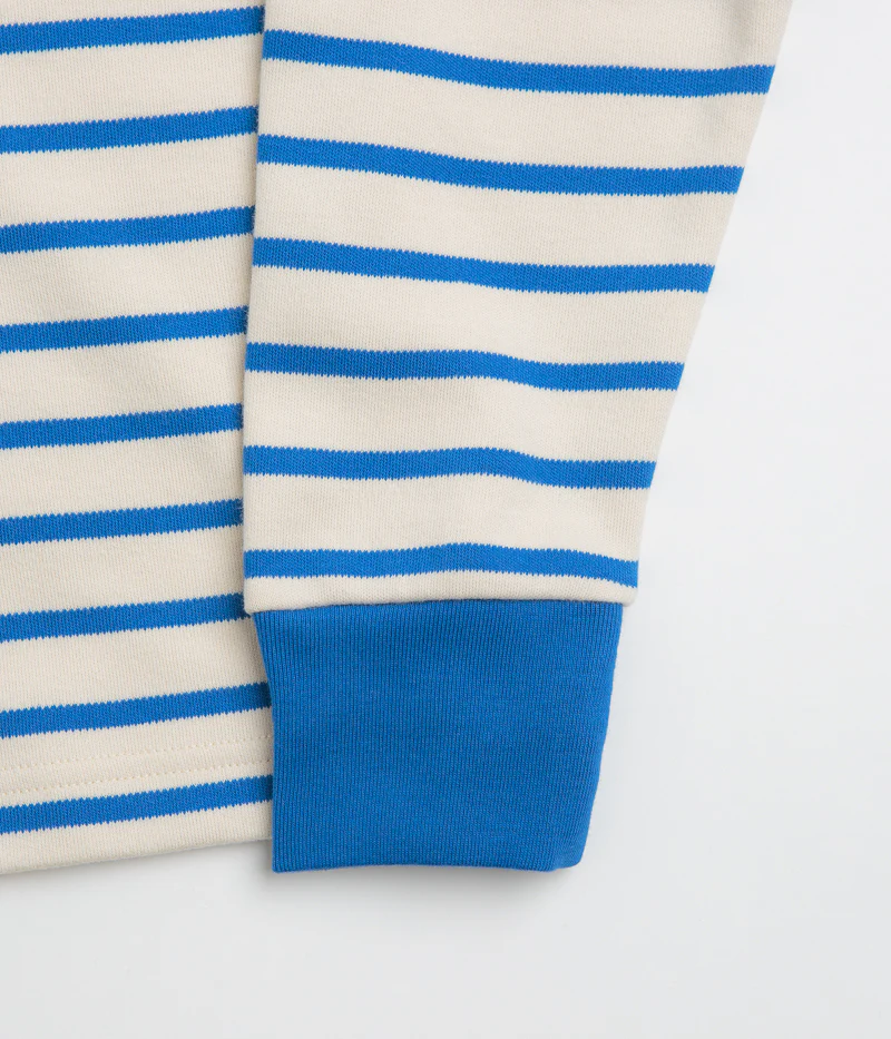 Parlez Shore YD Stripe Long Sleeve T-Shirt - Azure - Image 4