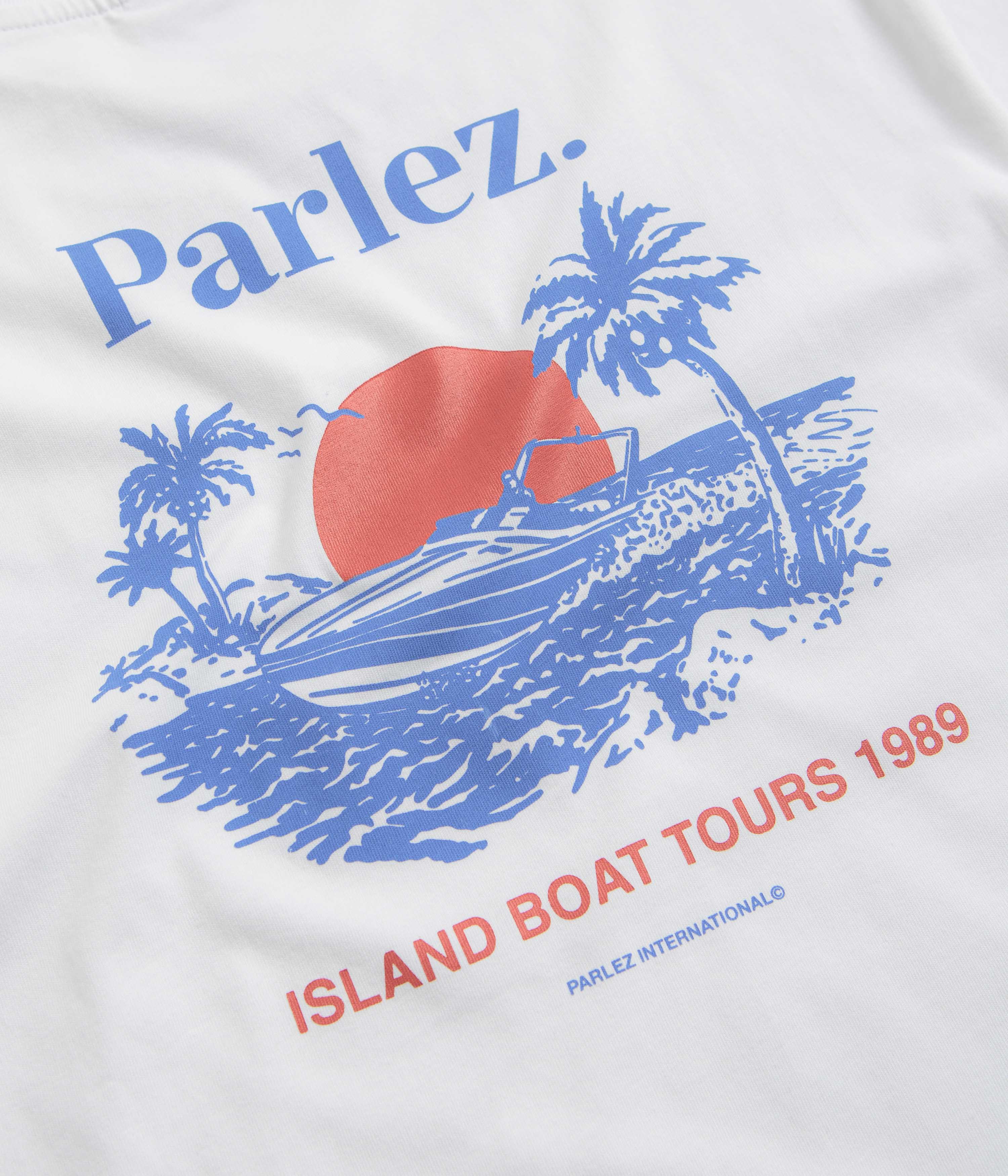 Parlez Sol T-Shirt - White - Image 6