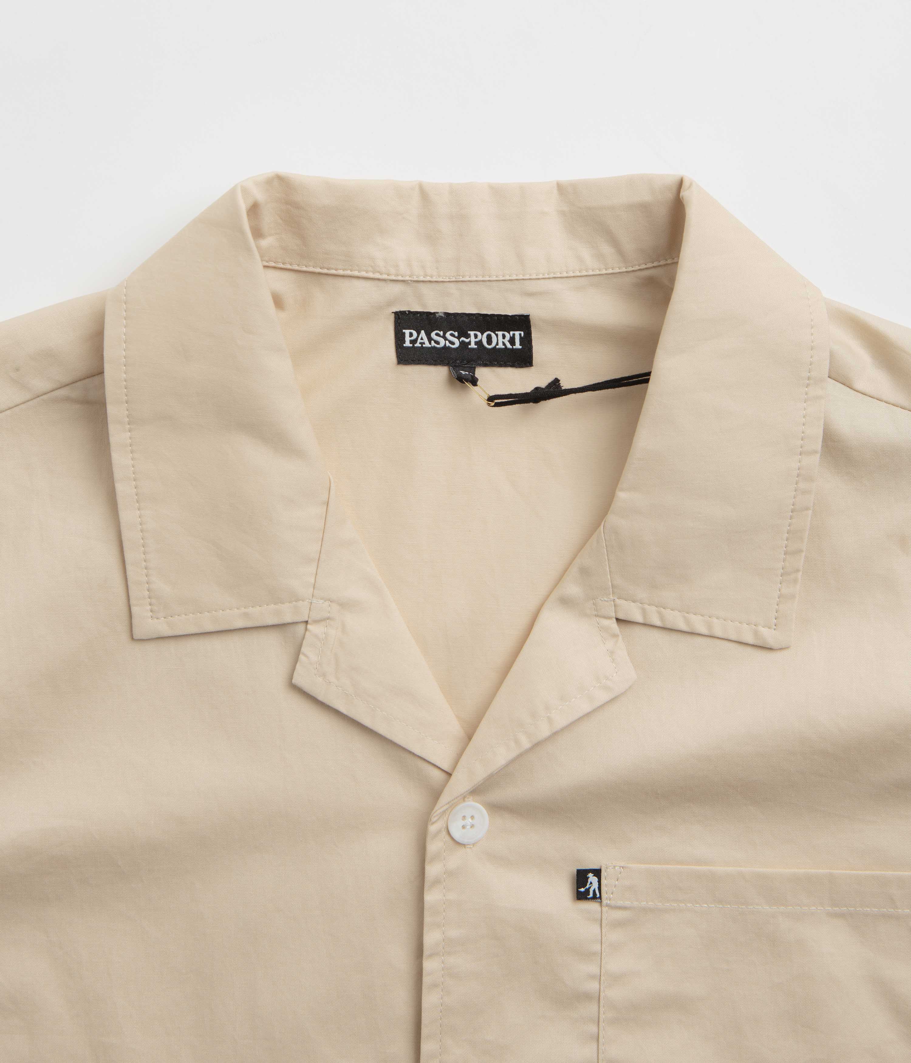 Pass Port Bloom Casual Shirt - Cream - Image 4