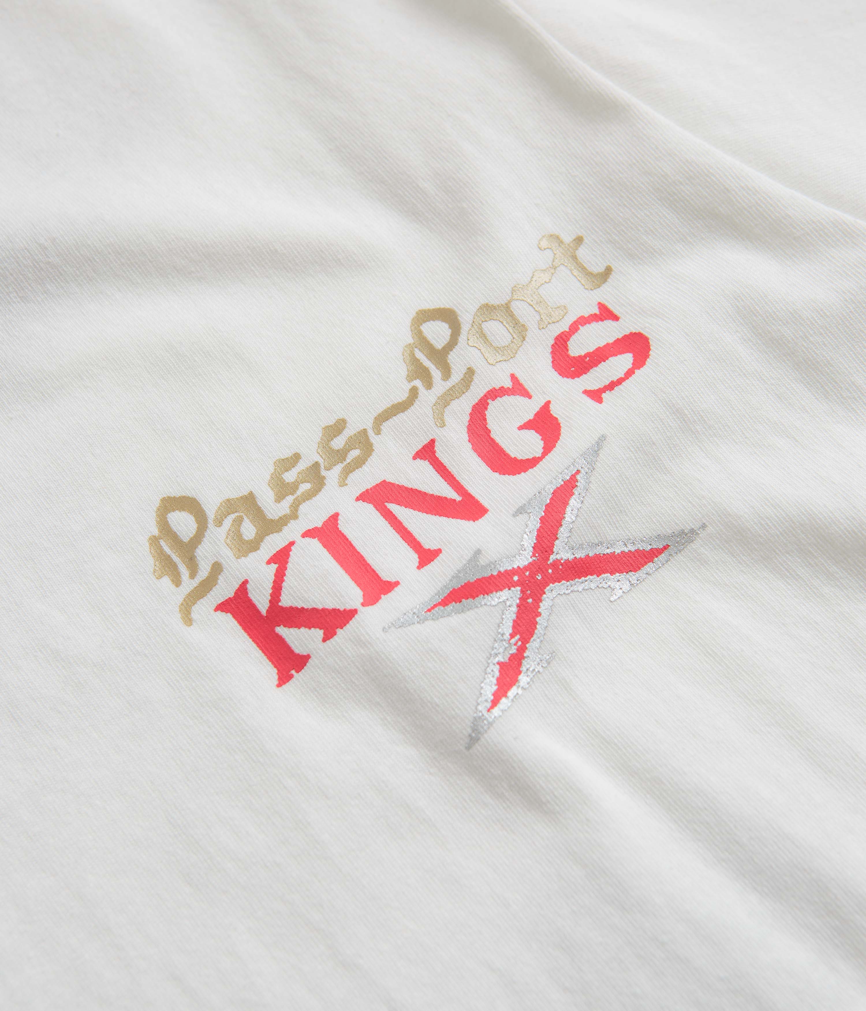 Pass Port Kings X T-Shirt - White - Image 3