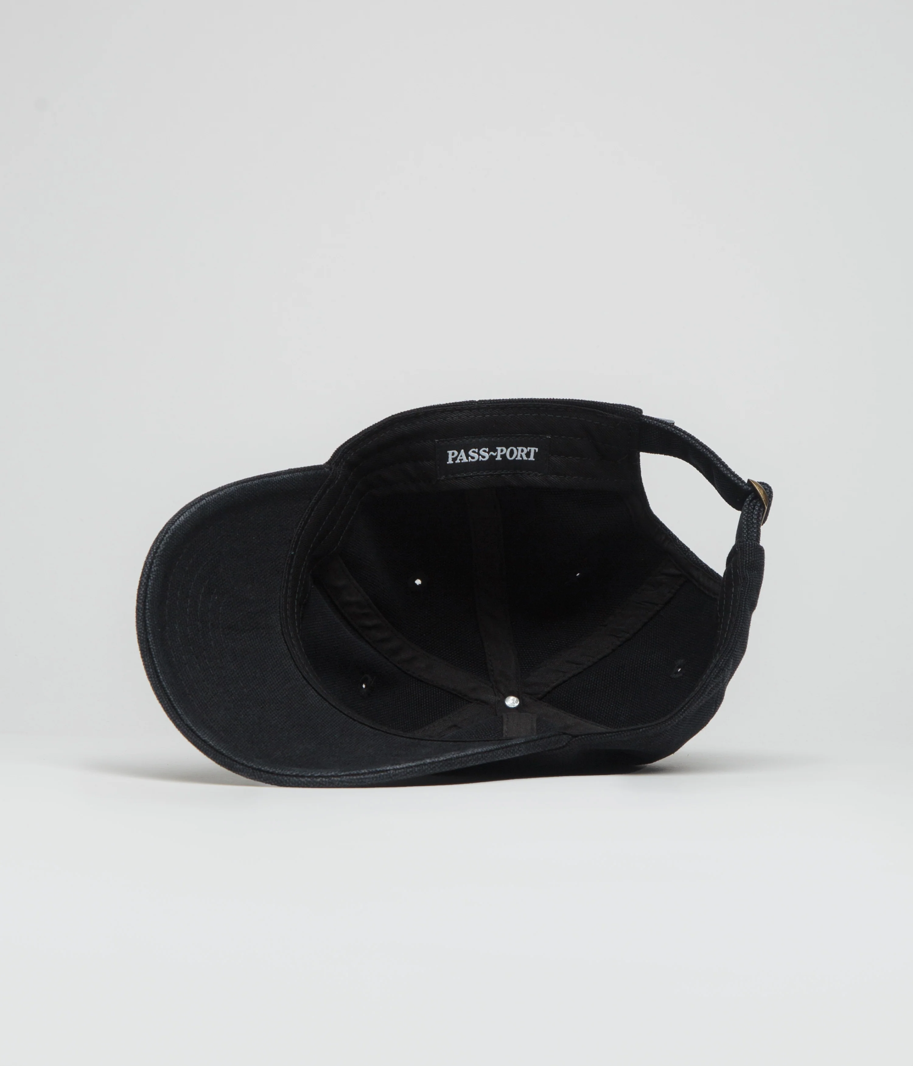 Pass Port Solid Leagues Cap - Washed Black - Image 4