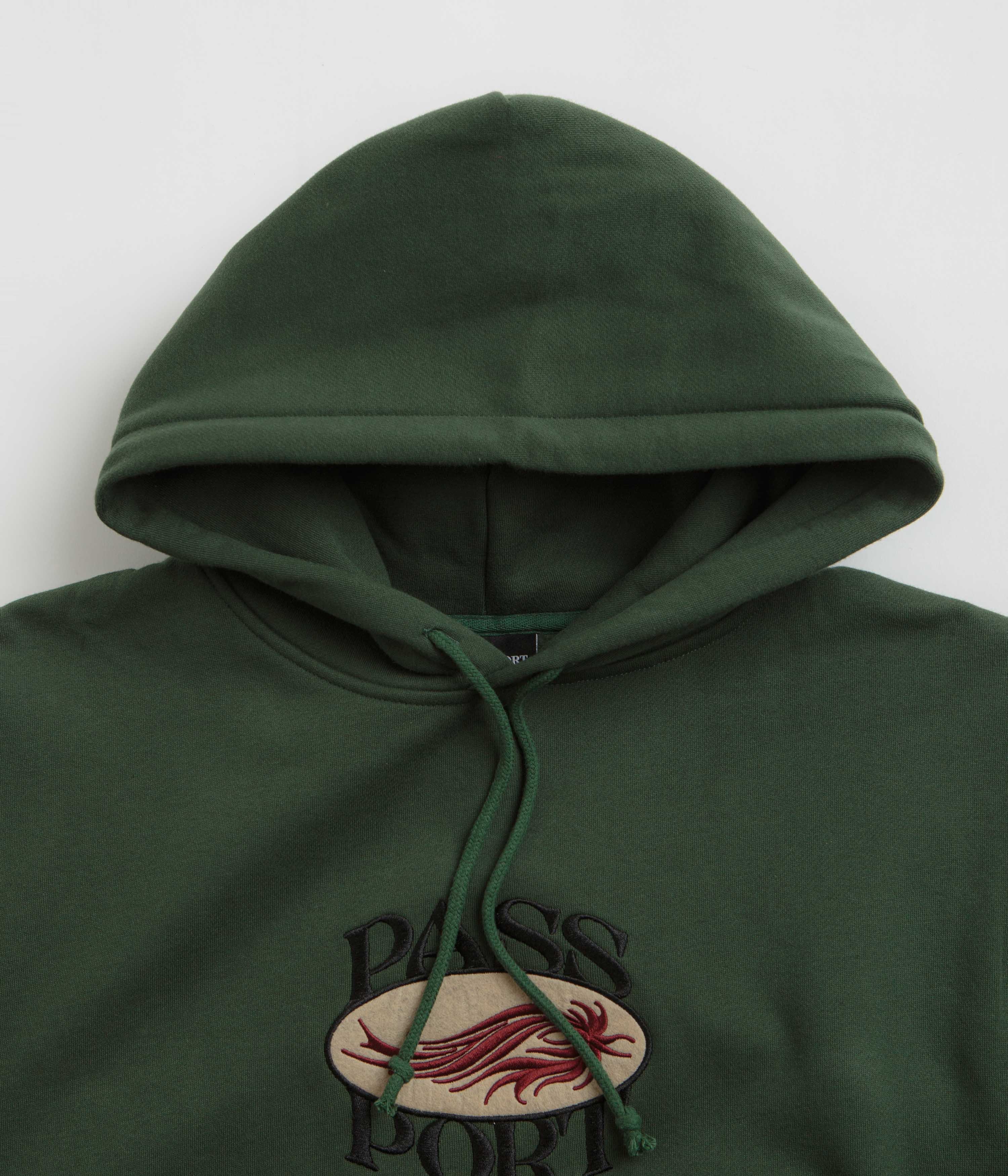 Pass Port Sunspot Hoodie - Forest Green - Image 2