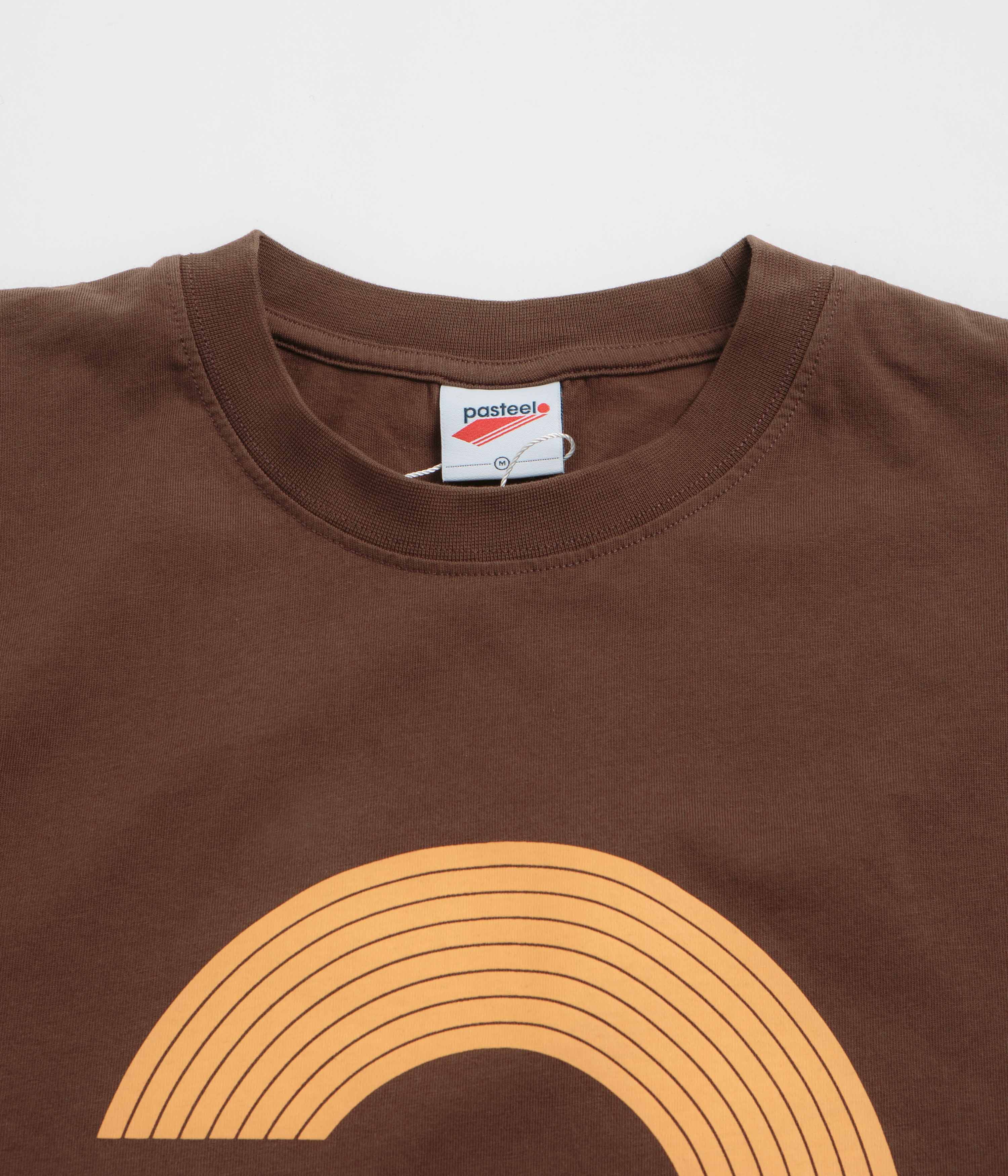 Pasteelo Grooves T-Shirt - Coffee - Image 2