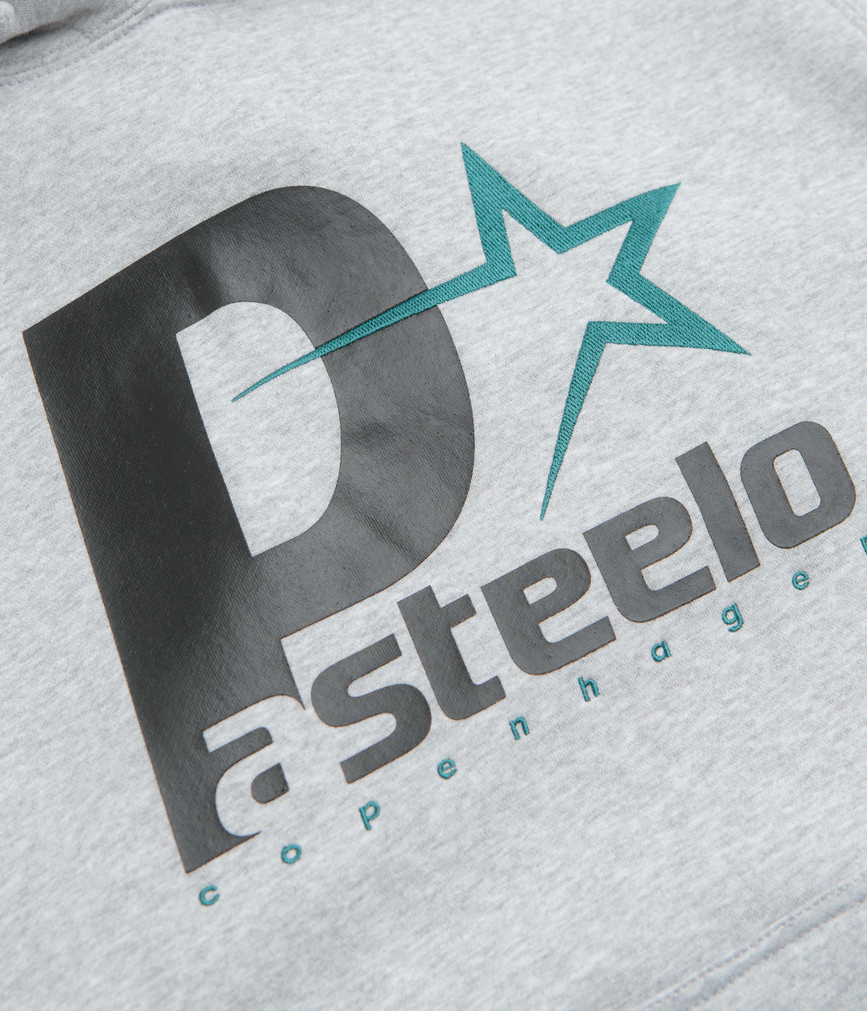 Pasteelo P Steelo Hoodie - Heather Grey / Black - Image 3