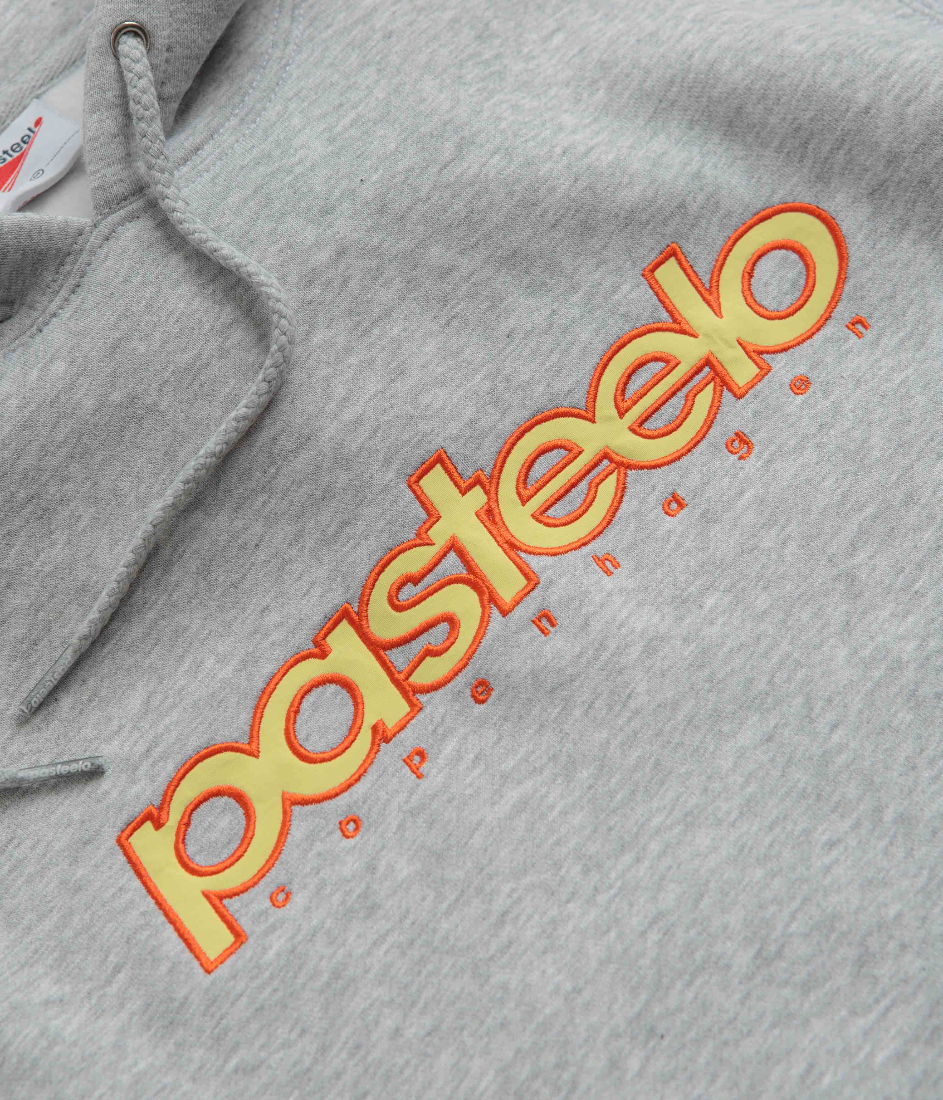 Pasteelo Race Hoodie - Heather Grey - Image 3