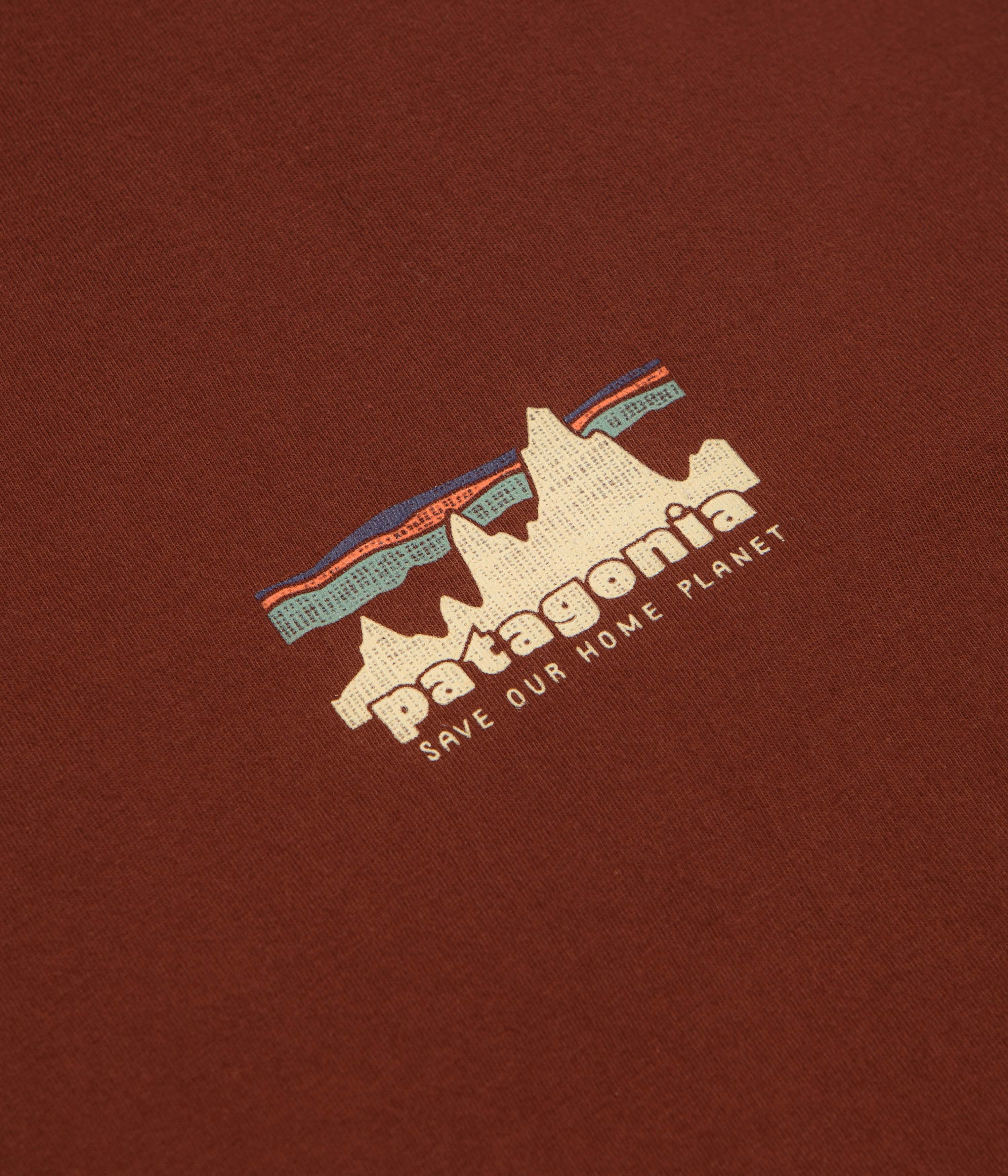 Patagonia 73 Skyline Organic T-Shirt - Dried Vanilla - Image 5