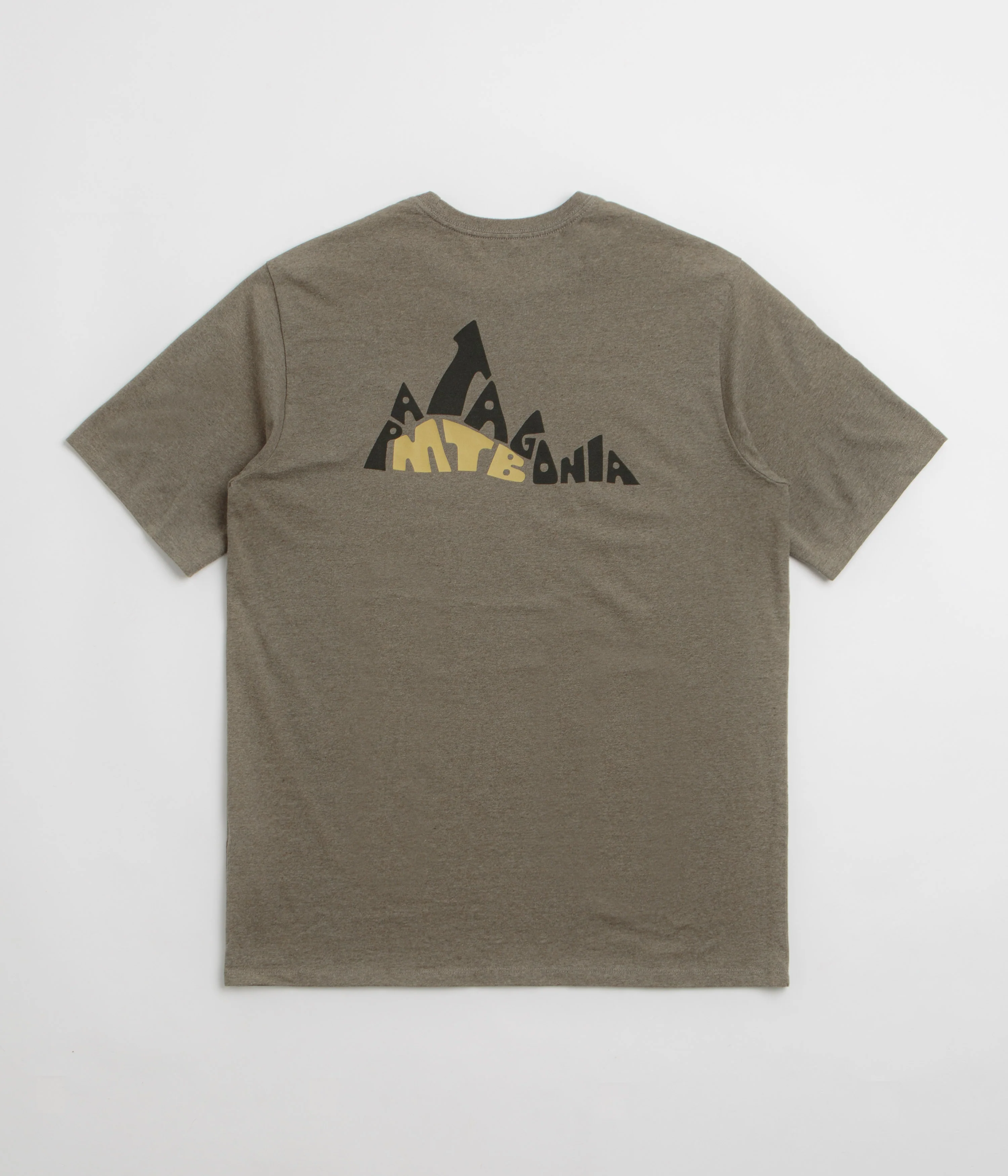 Patagonia Berm Logo Responsibili-Tee T-Shirt - Wing Grey