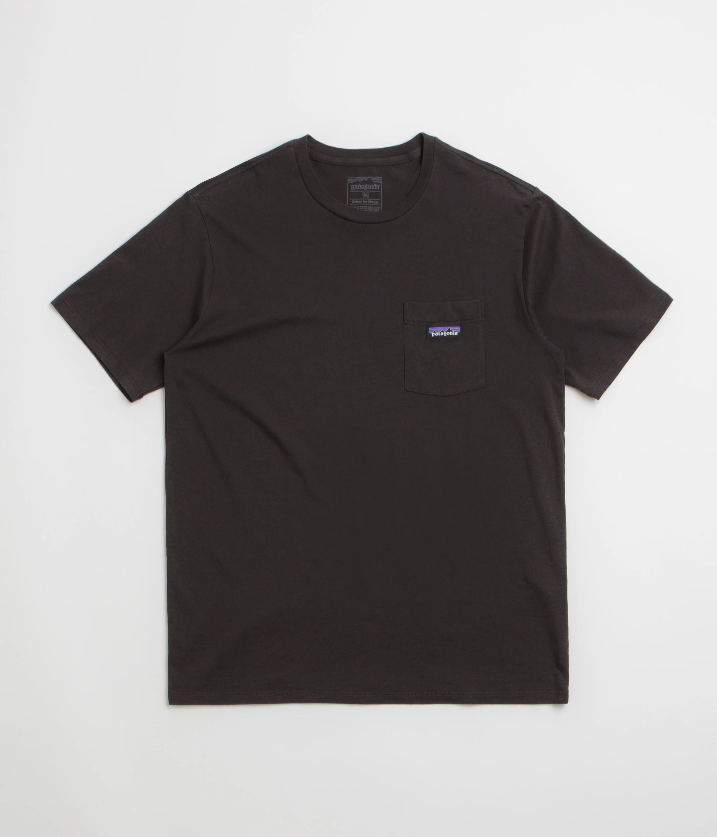 Patagonia Daily Pocket T-Shirt - Black / Black