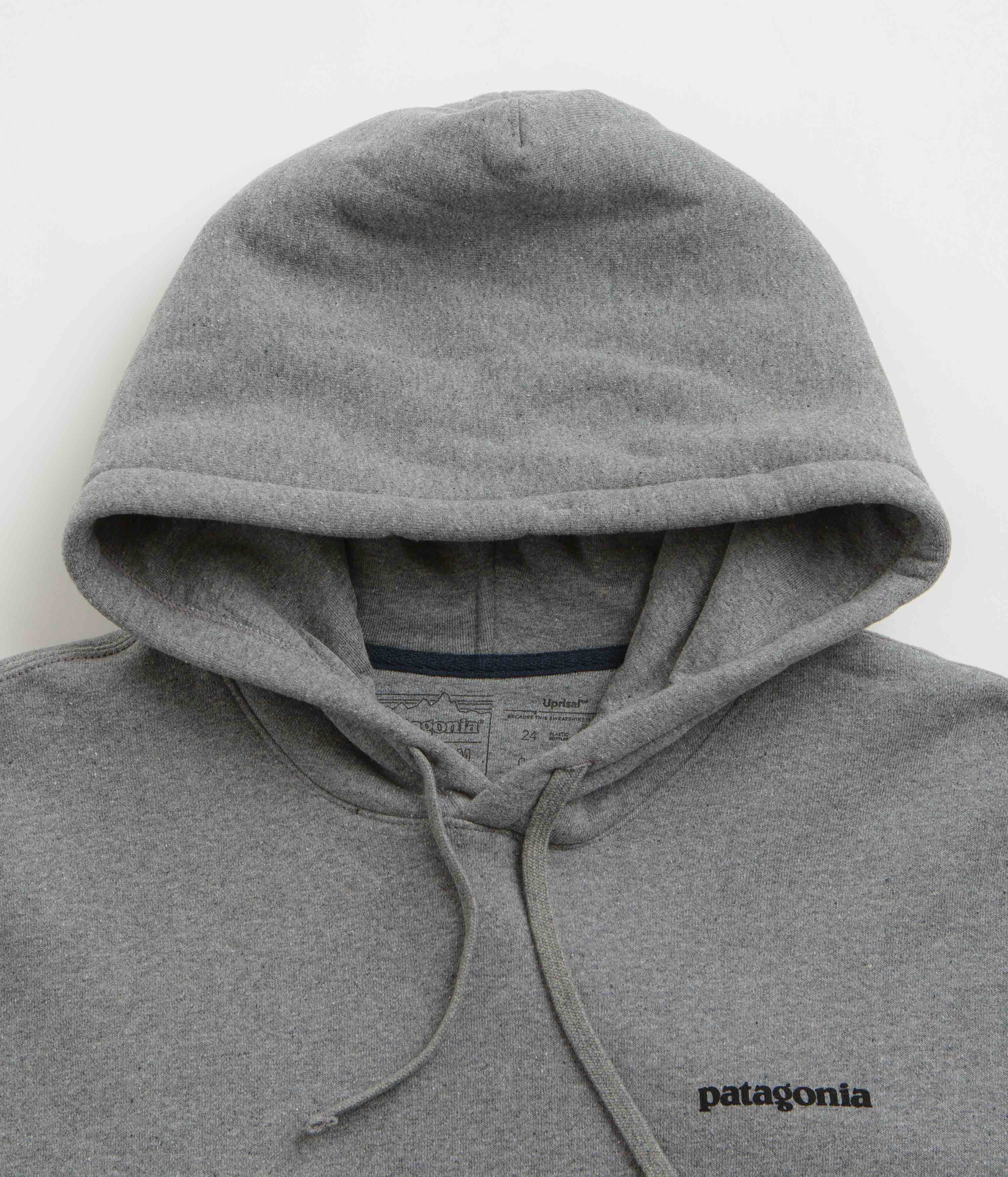 Patagonia Fitz Roy Icon Uprisal Hoodie - Gravel Heather - Image 2