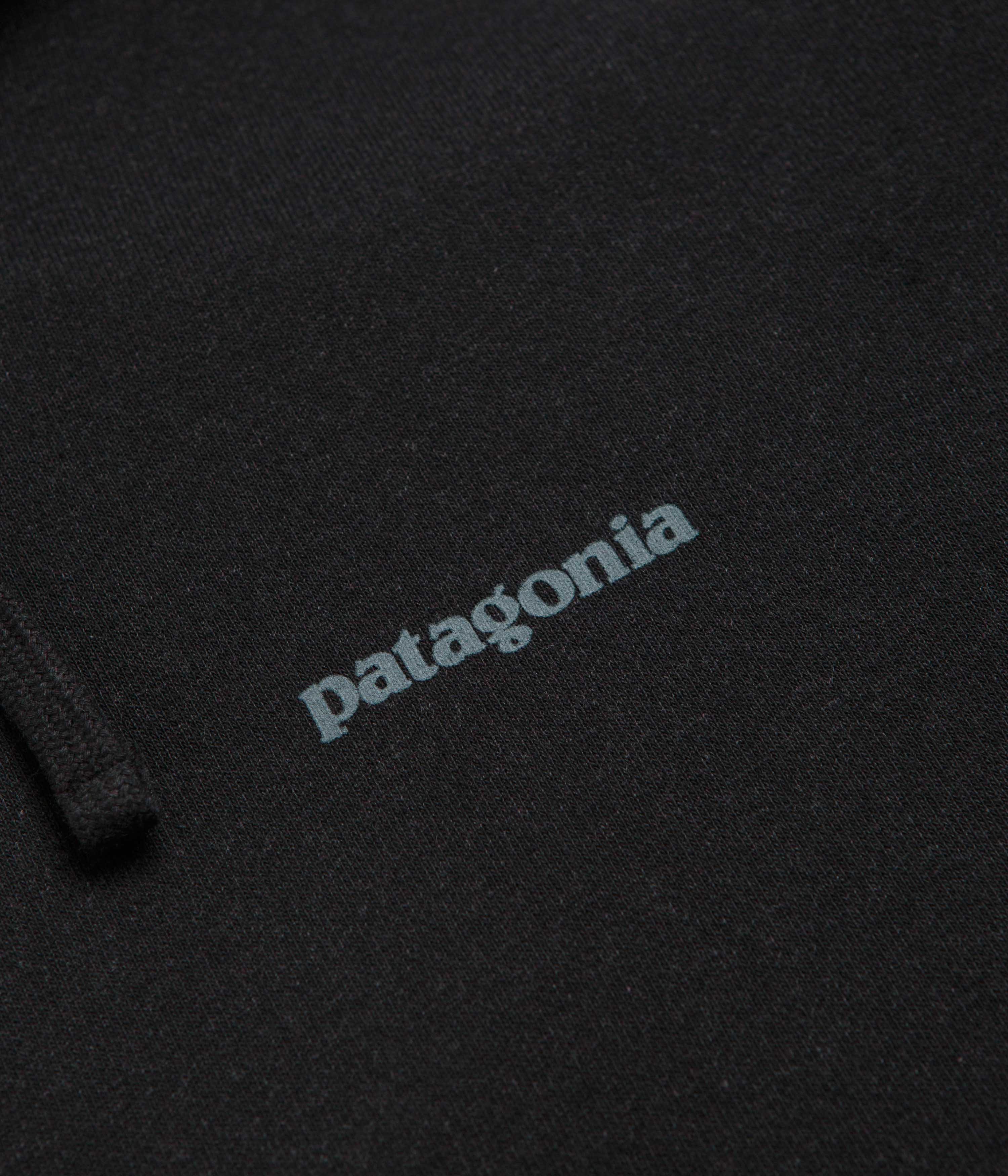 Patagonia Fitz Roy Icon Uprisal Hoodie - Ink Black - Image 4