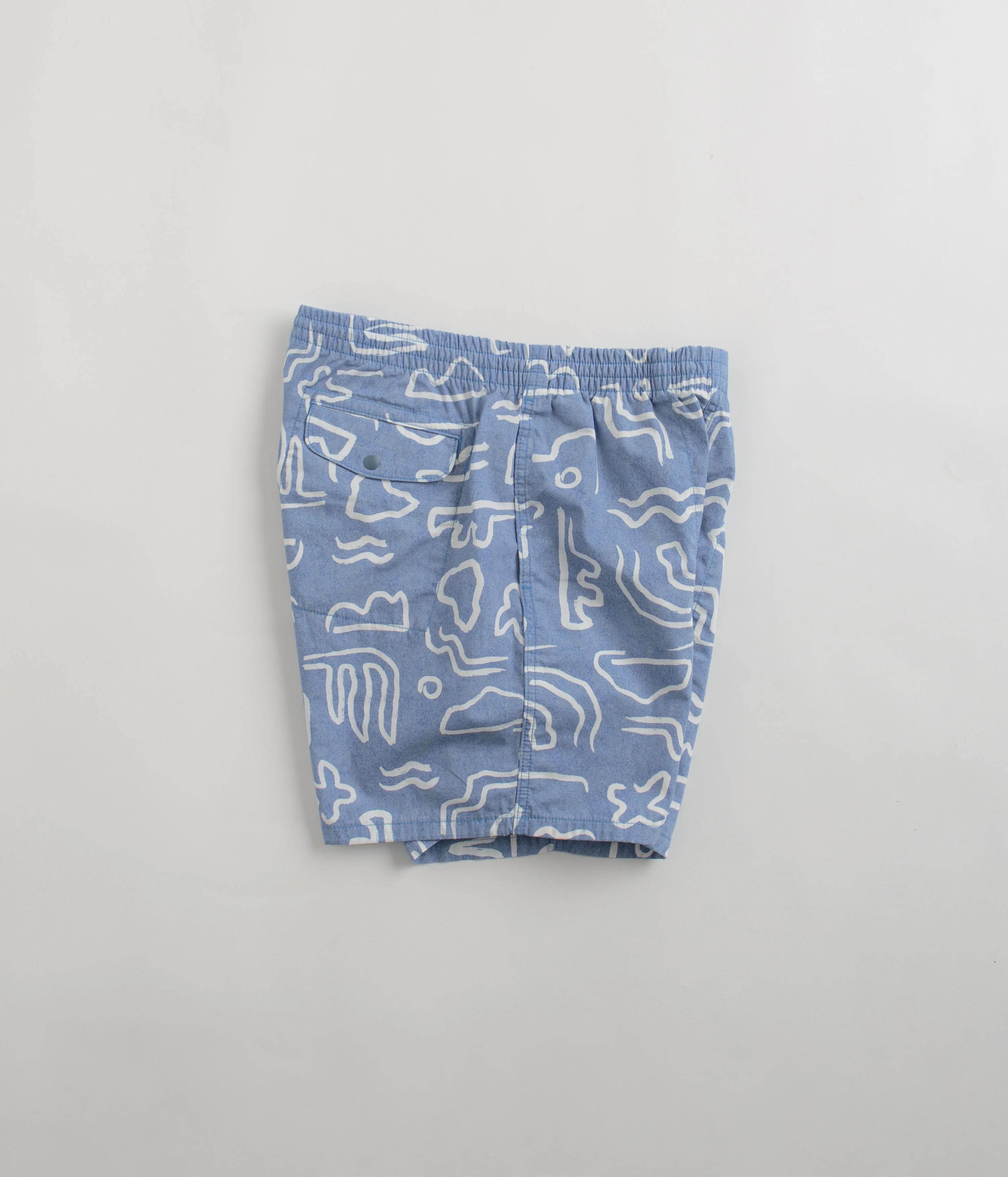 Patagonia Funhoggers Shorts - Channel Islands: Vessel Blue - Image 2