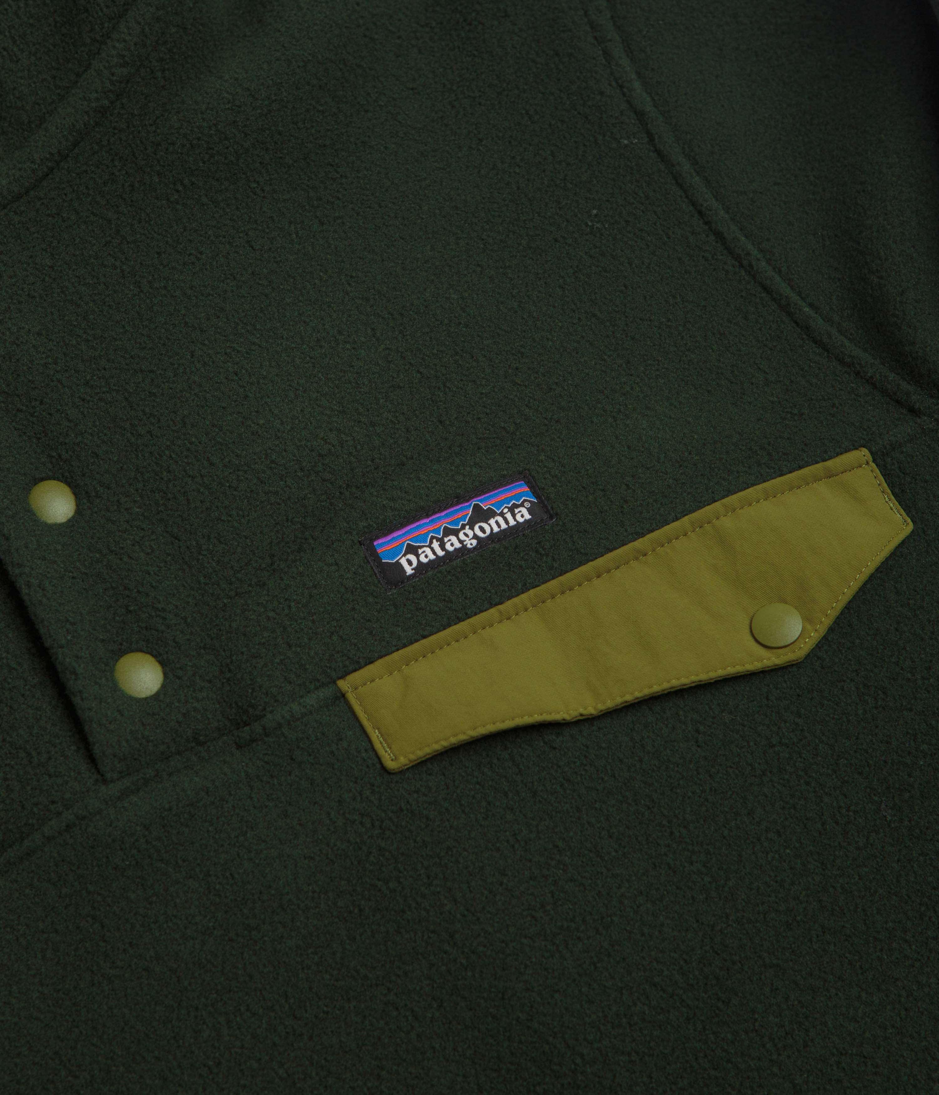 Patagonia Lightweight Synchilla Snap-T Fleece - Old Growth Green - Image 2