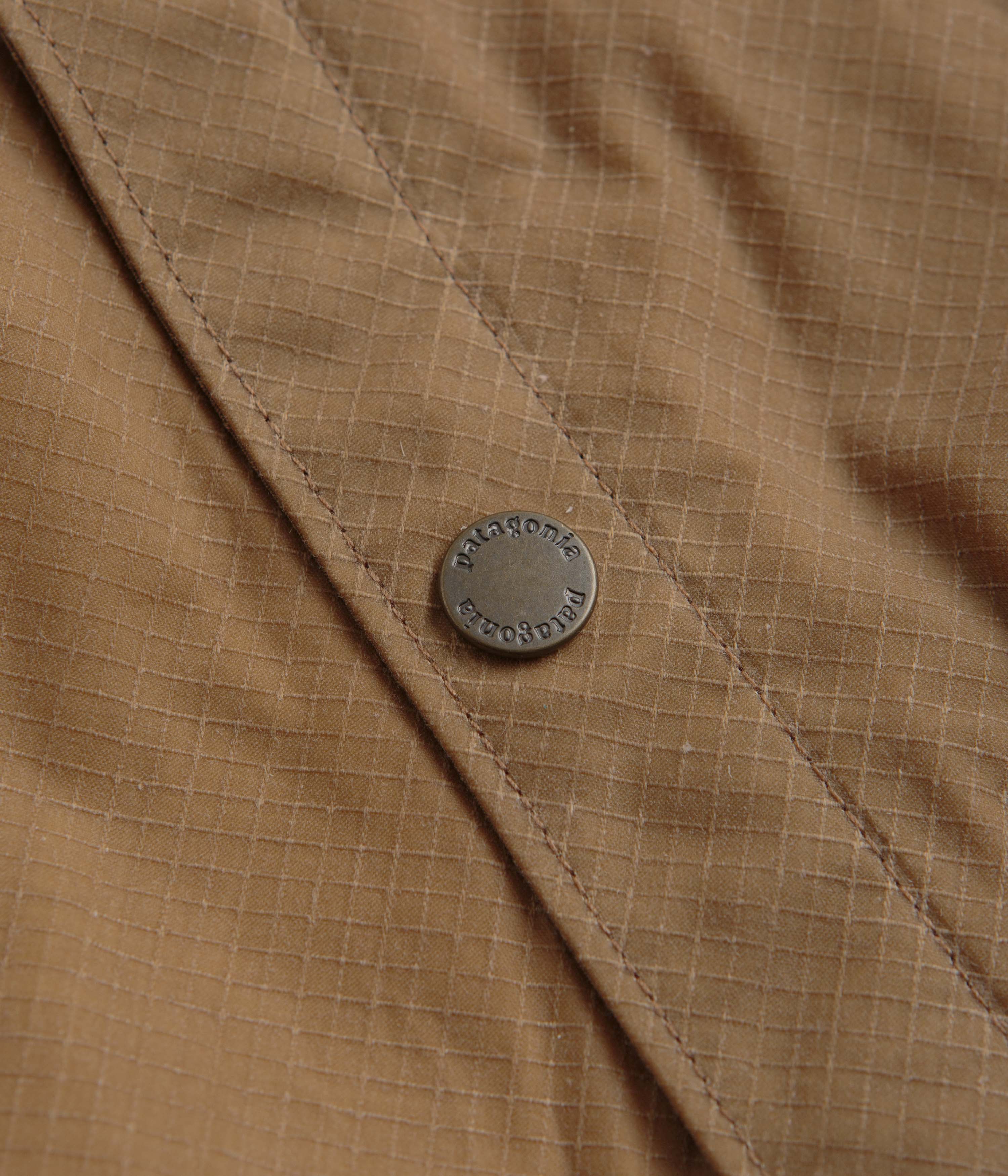 Patagonia Lightweight Waxed Cotton Jacket - Slab Khaki - Image 6