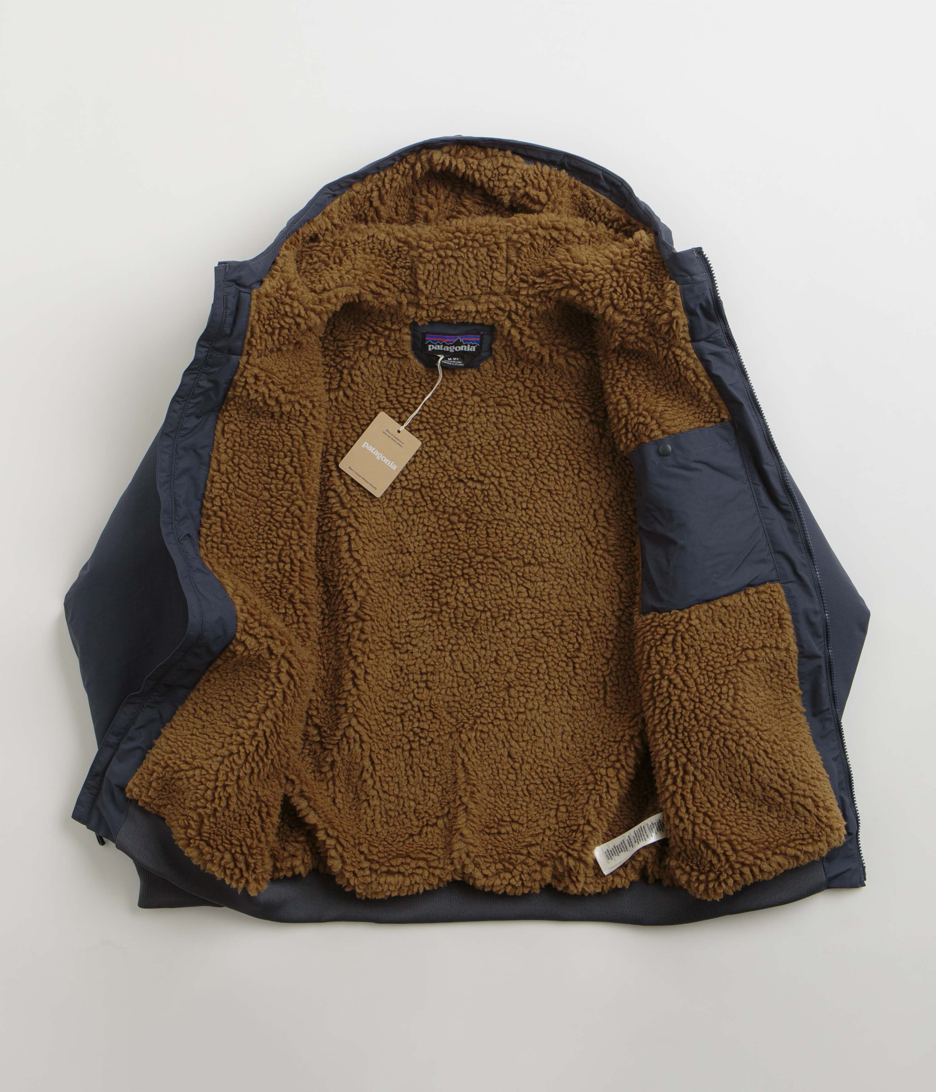 Patagonia Lined Isthmus Hoodie - Smolder Blue - Image 3