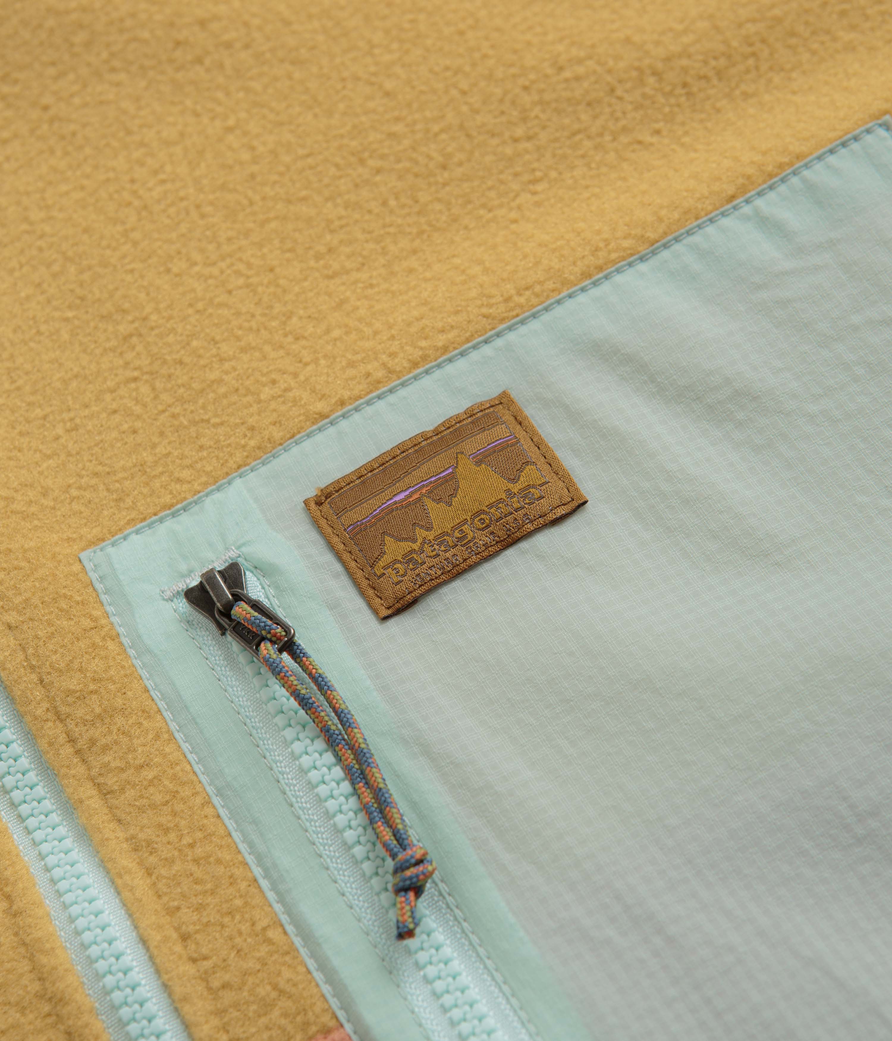 Patagonia Microdini 1/2 Zip Pullover Fleece - Sienna Clay - Image 3