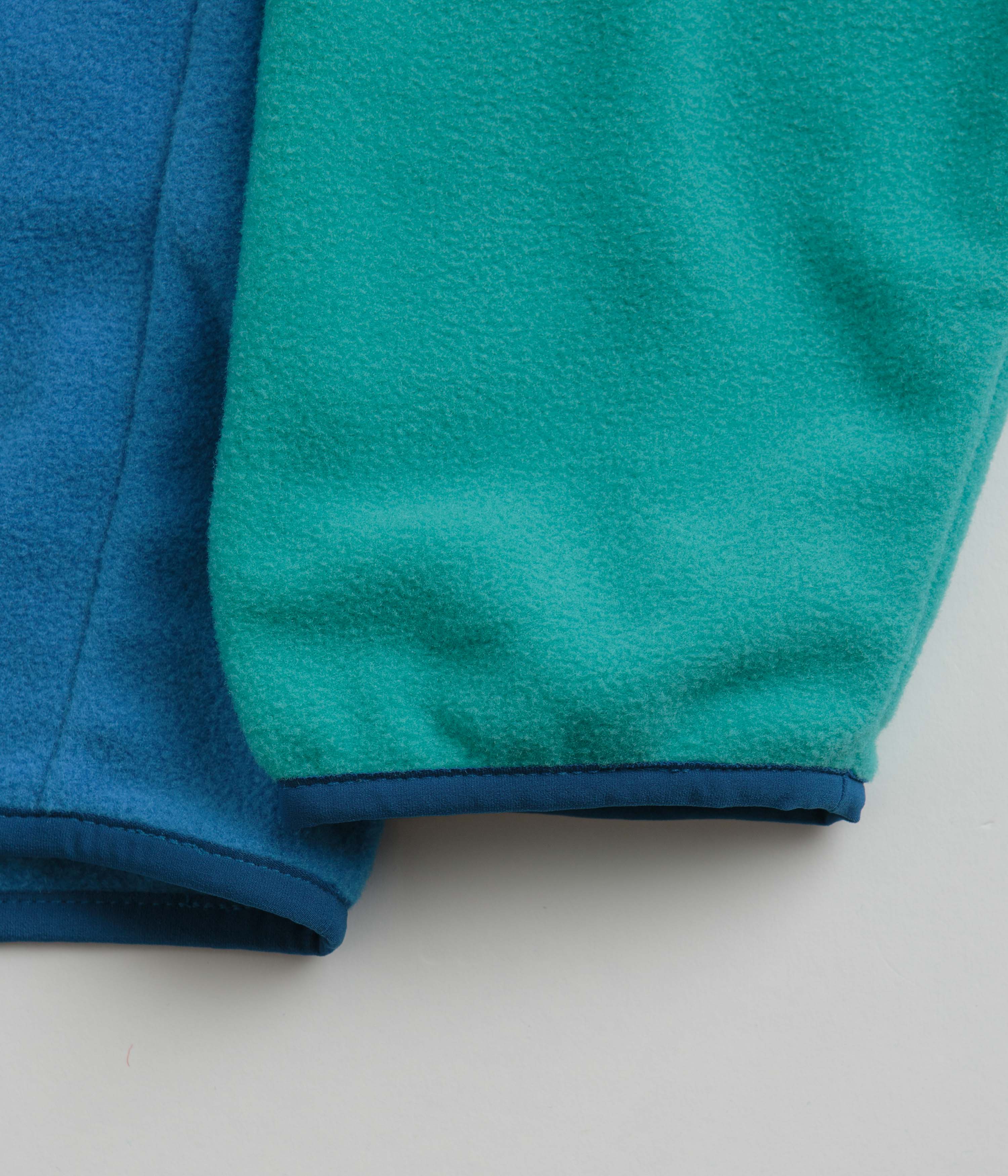 Patagonia Microdini 1/2 Zip Pullover Fleece - Vessel Blue - Image 5
