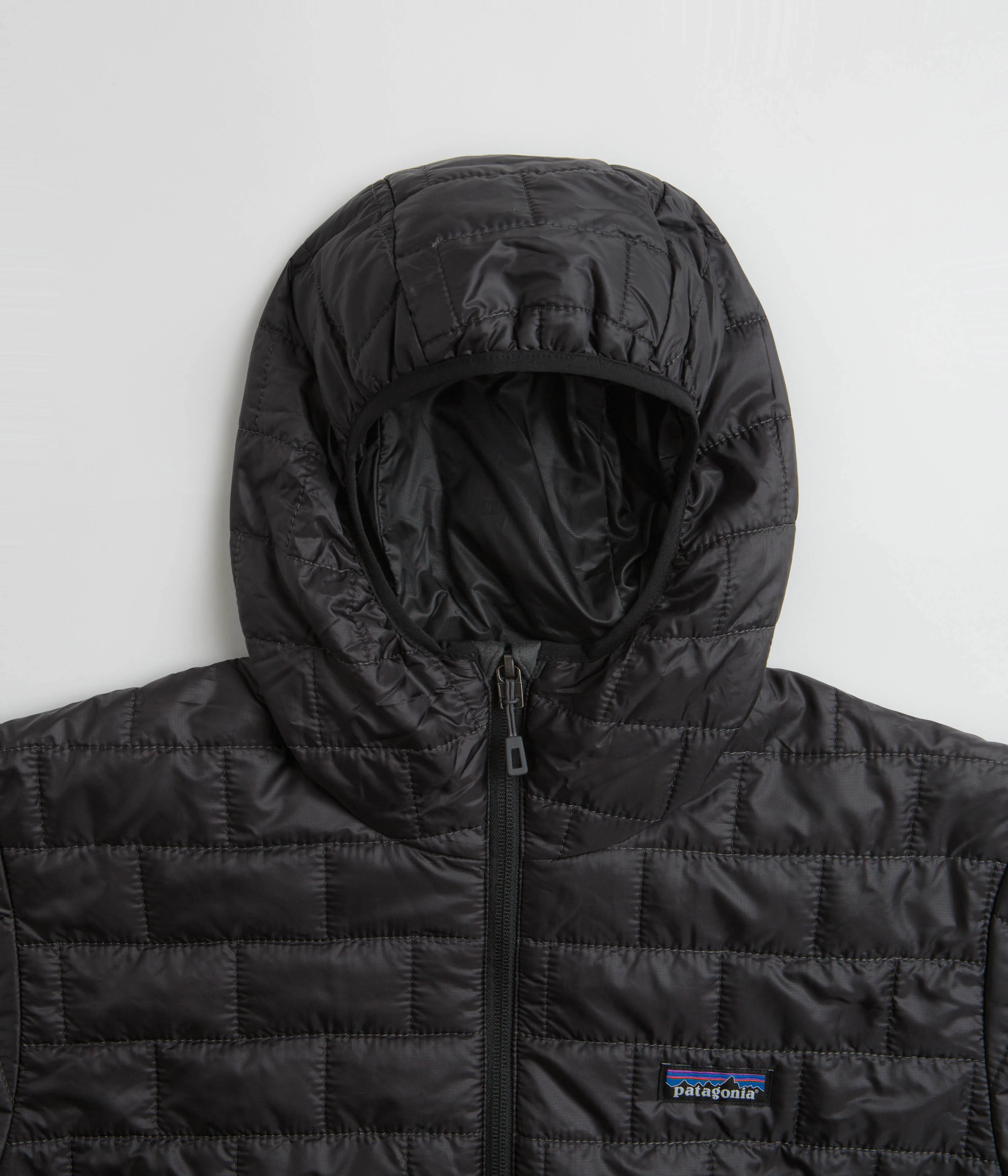 Patagonia Nano Puff Hooded Jacket - Black - Image 5