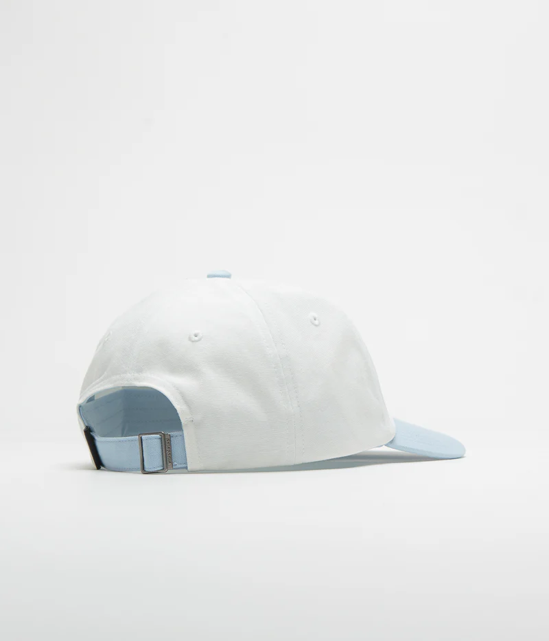 Patagonia P-6 Label Trad Cap - Birch White / Fleck Blue - Image 3