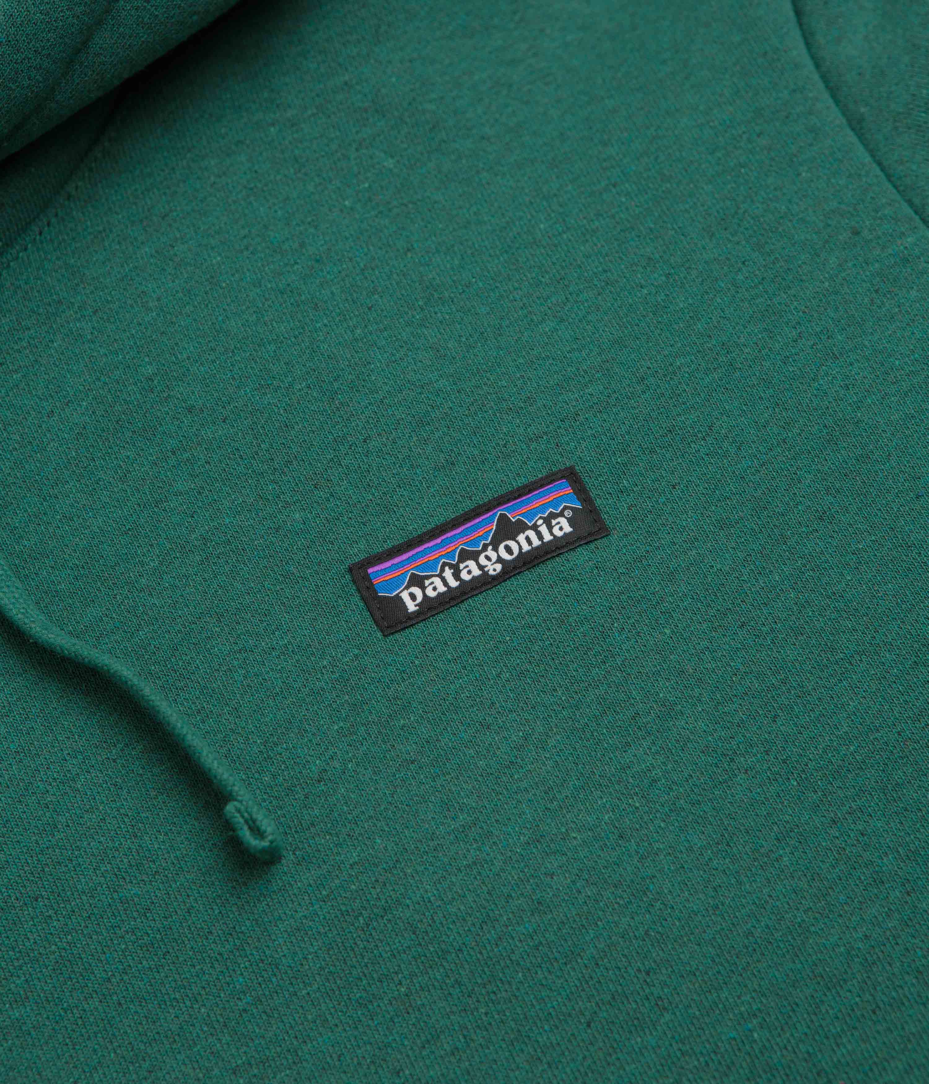 Patagonia P-6 Label Uprisal Hoodie - Gem Green - Image 3