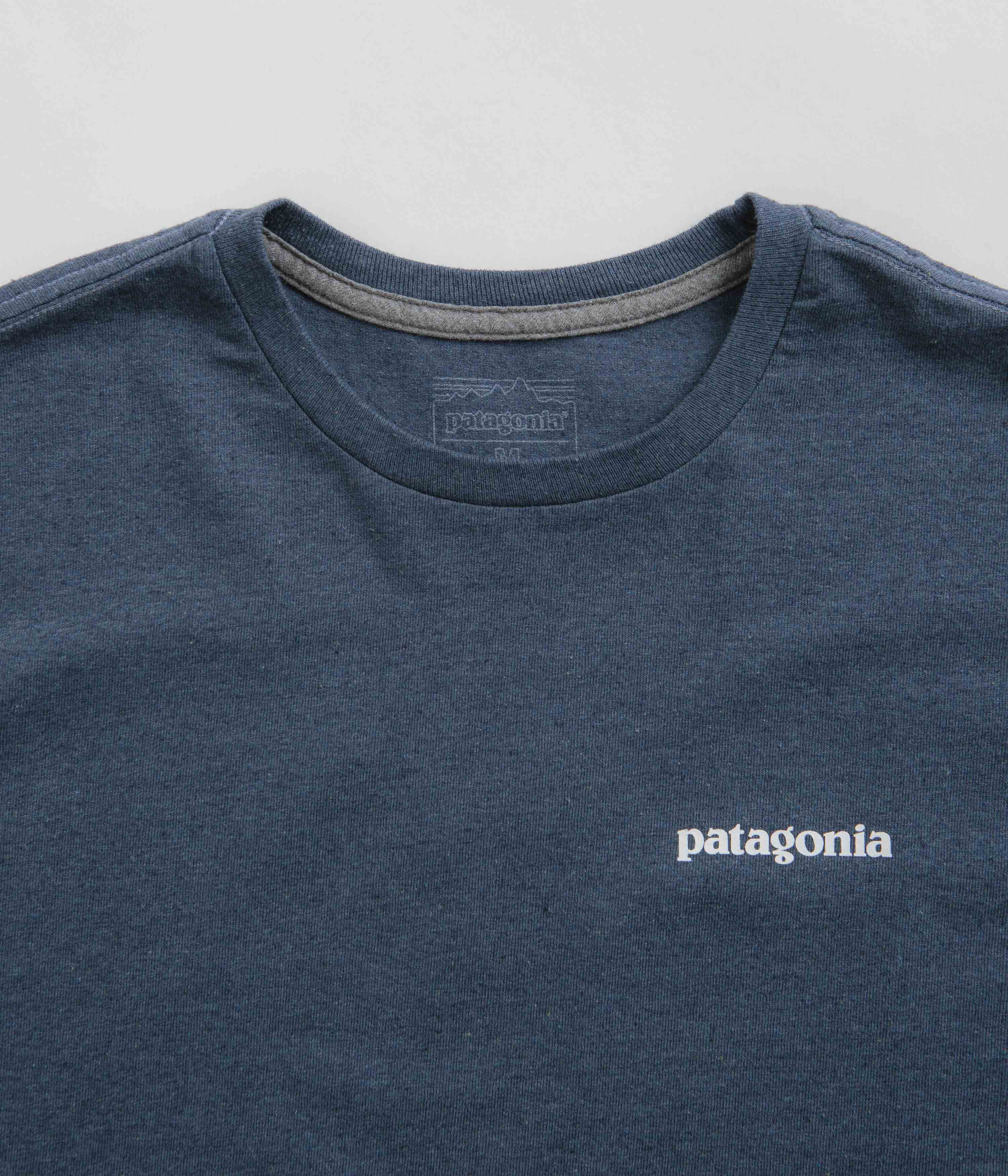 Patagonia P-6 Logo Responsibili-Tee T-Shirt - Utility Blue - Image 4