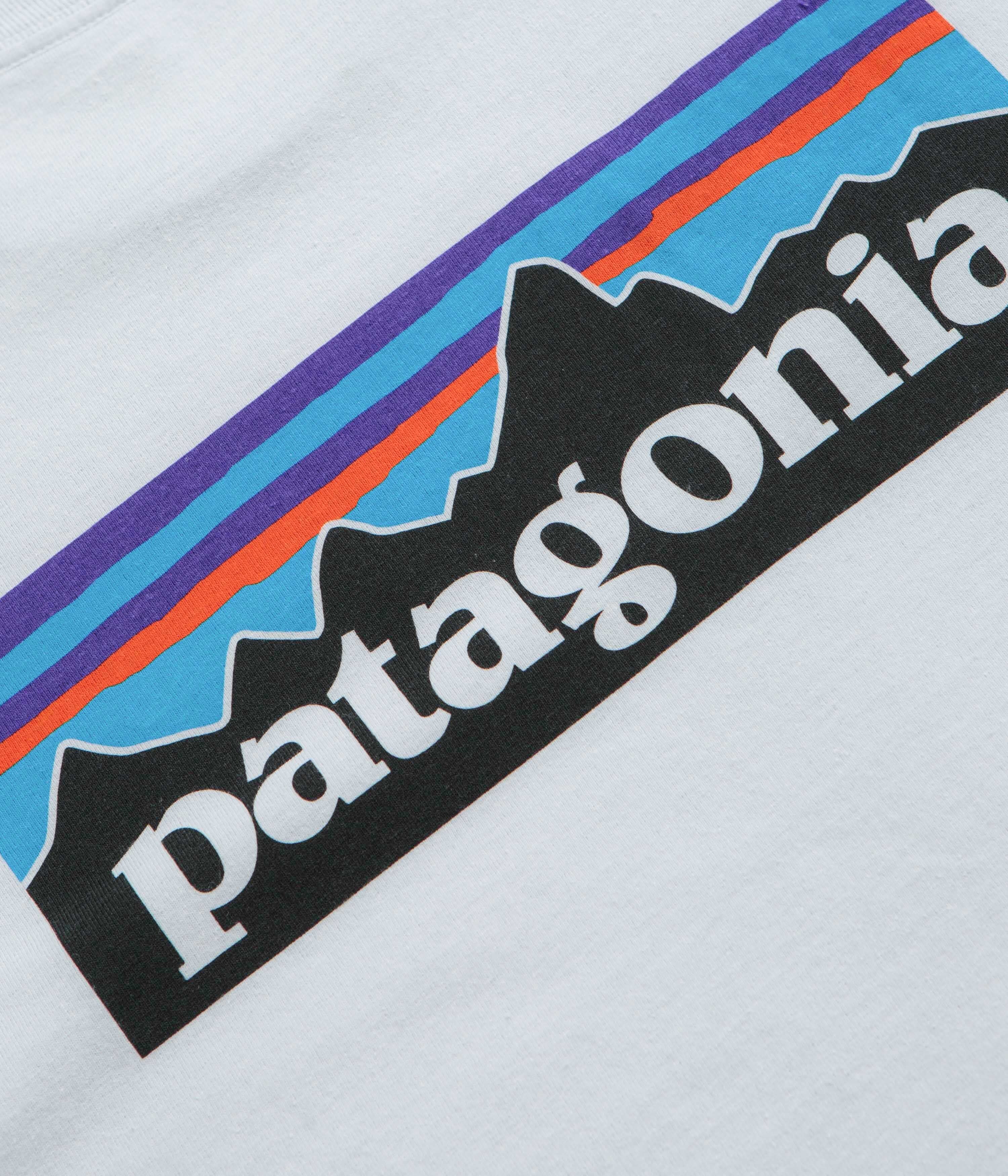 Patagonia P-6 Logo Responsibili-Tee T-Shirt - White - Image 3