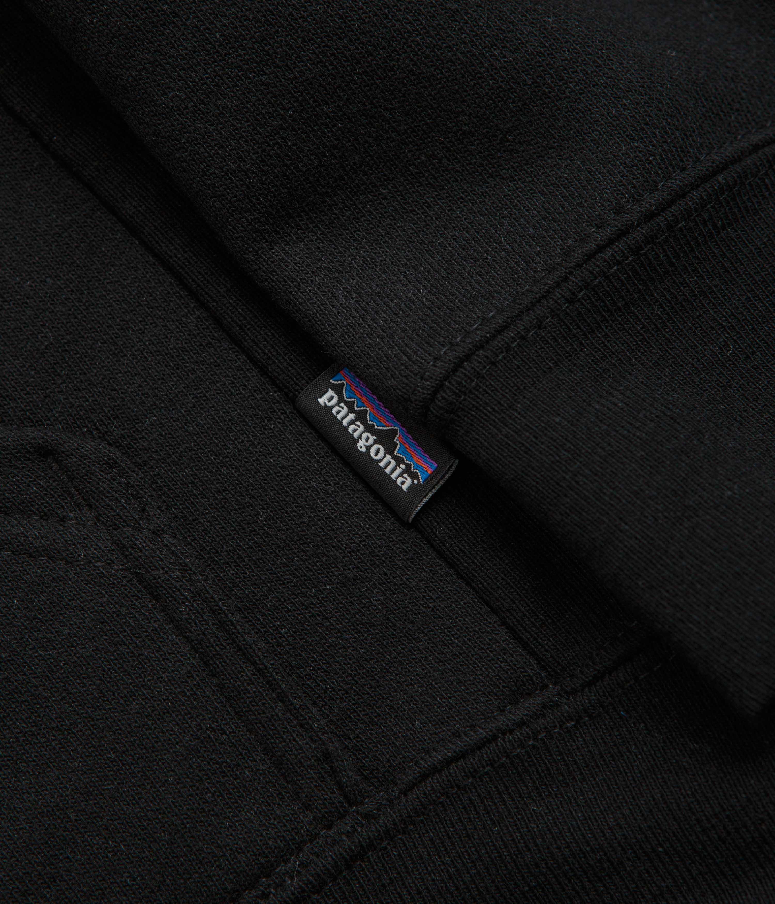 Patagonia P-6 Logo Uprisal Hoodie - Black - Image 3