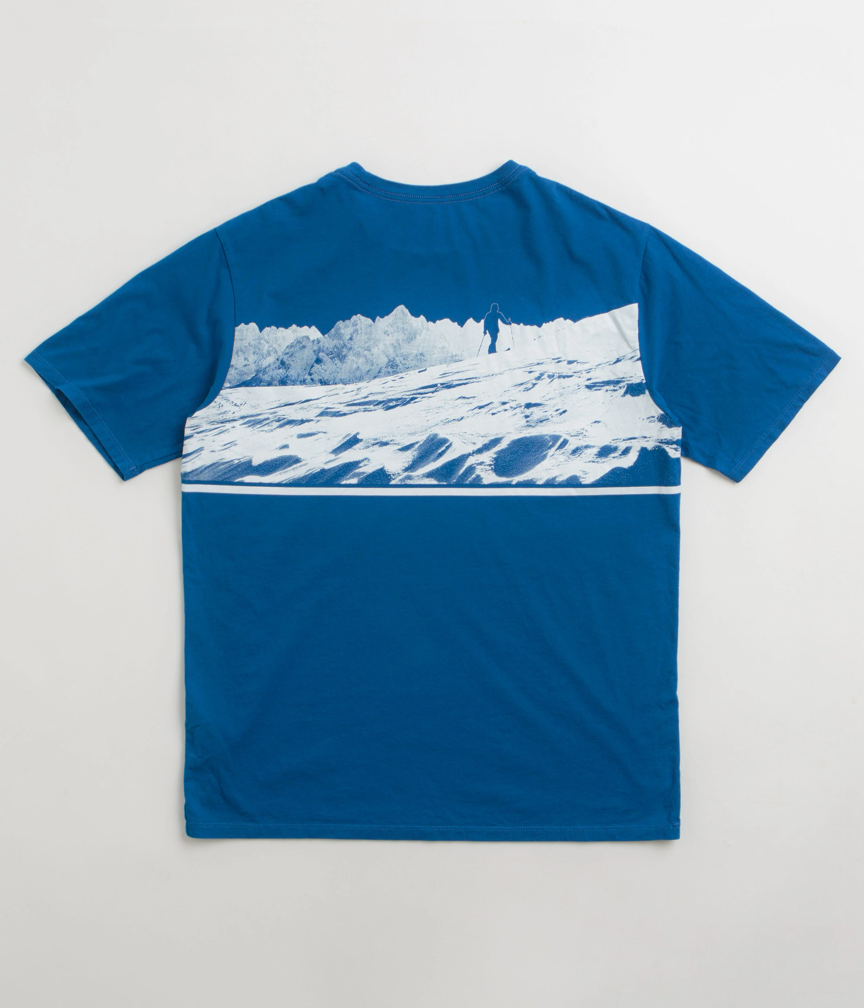 Patagonia Self-Power Organic T-Shirt - Endless Blue - Image 2