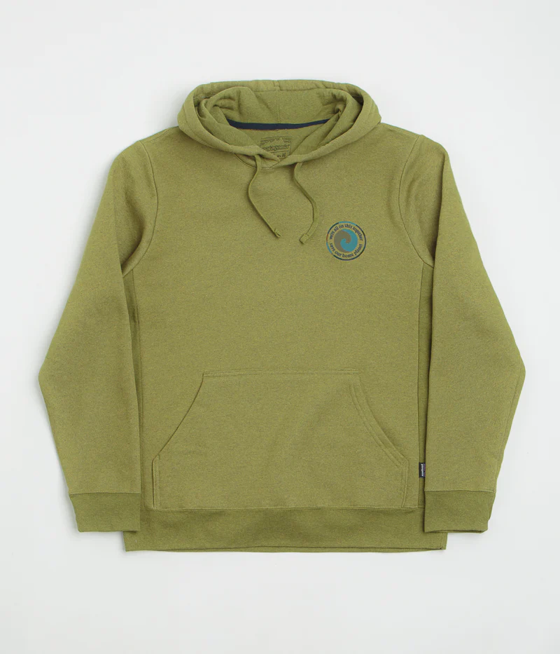 Patagonia Unity Fitz Uprisal Hoodie - Graze Green - Image 2