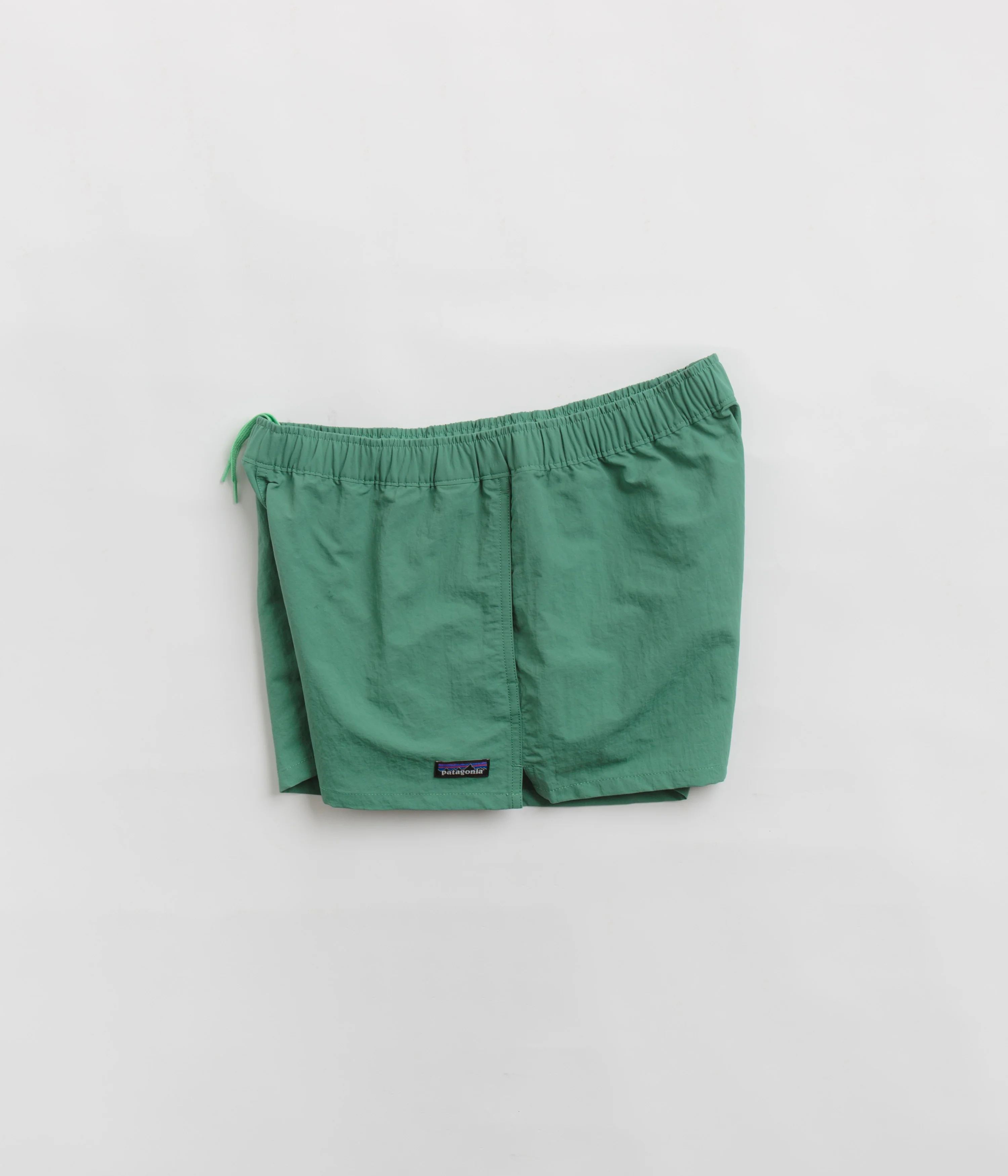 Patagonia Womens Barely Baggies 2.5" Shorts - Heartleaf Green - Image 2