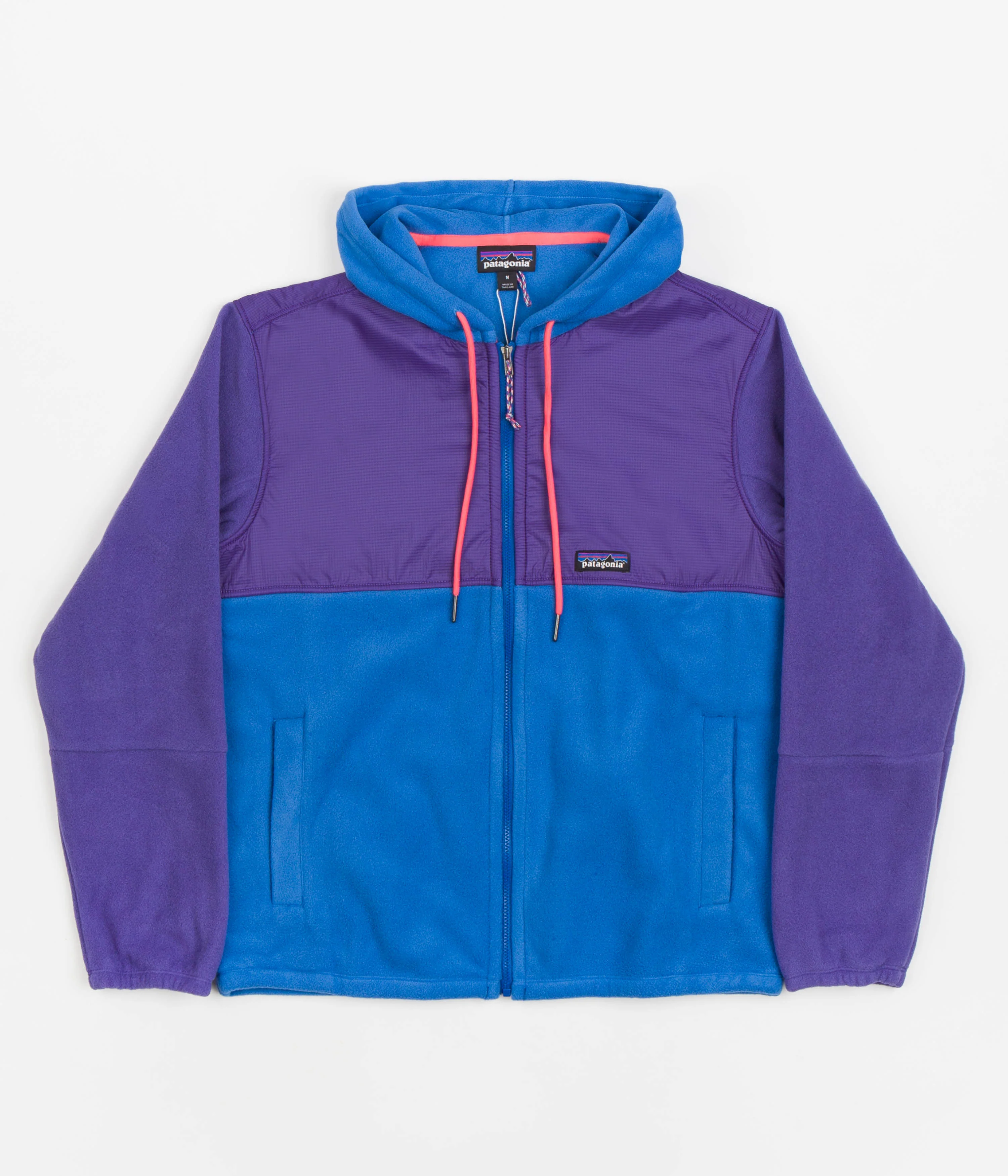 Patagonia Womens Microdini Hoodie - Bayou Blue