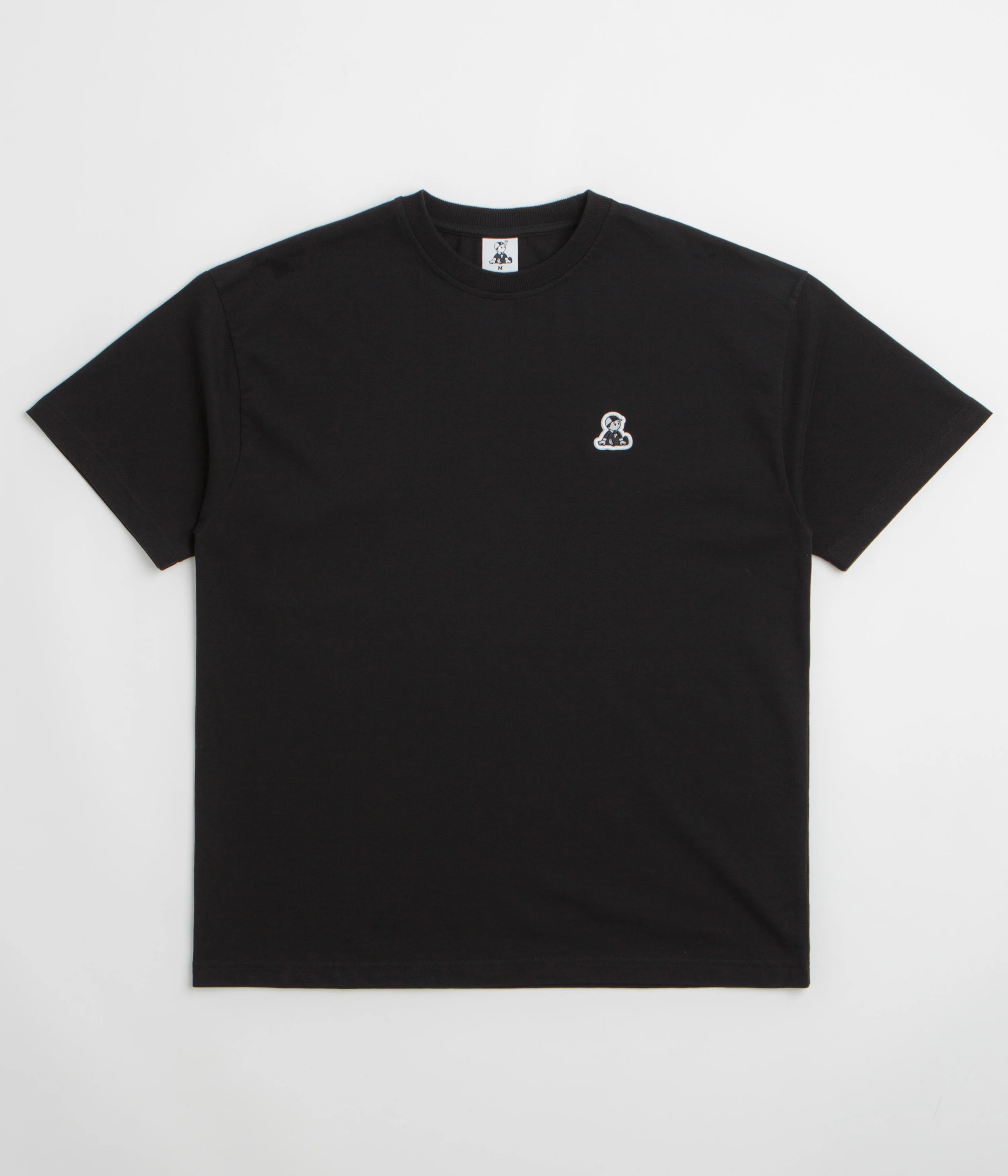 Pawa Speed Sports Boy Patch T-Shirt - Black