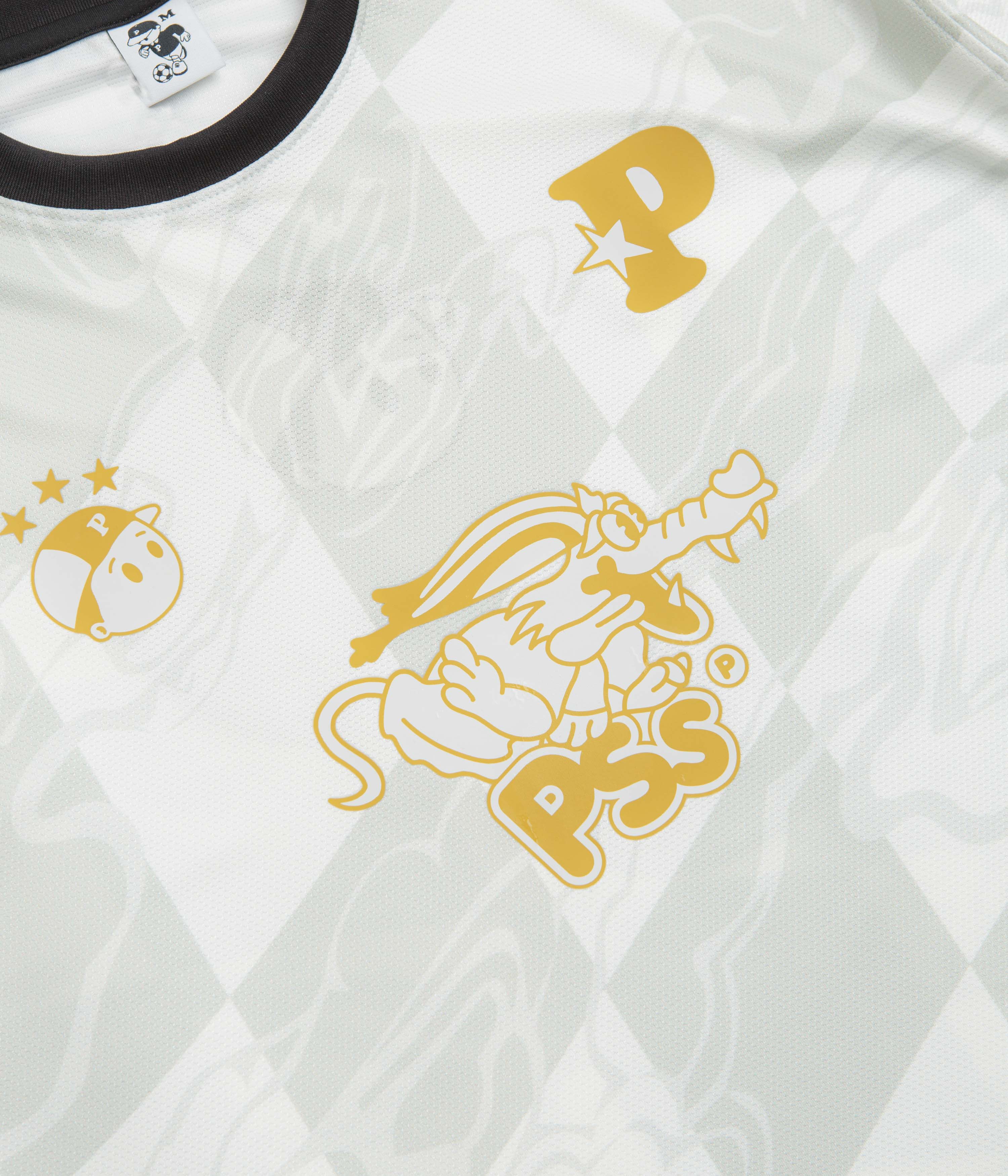 Pawa Speed Sports Doggo Football Shirt - Cream / Gold - Image 3