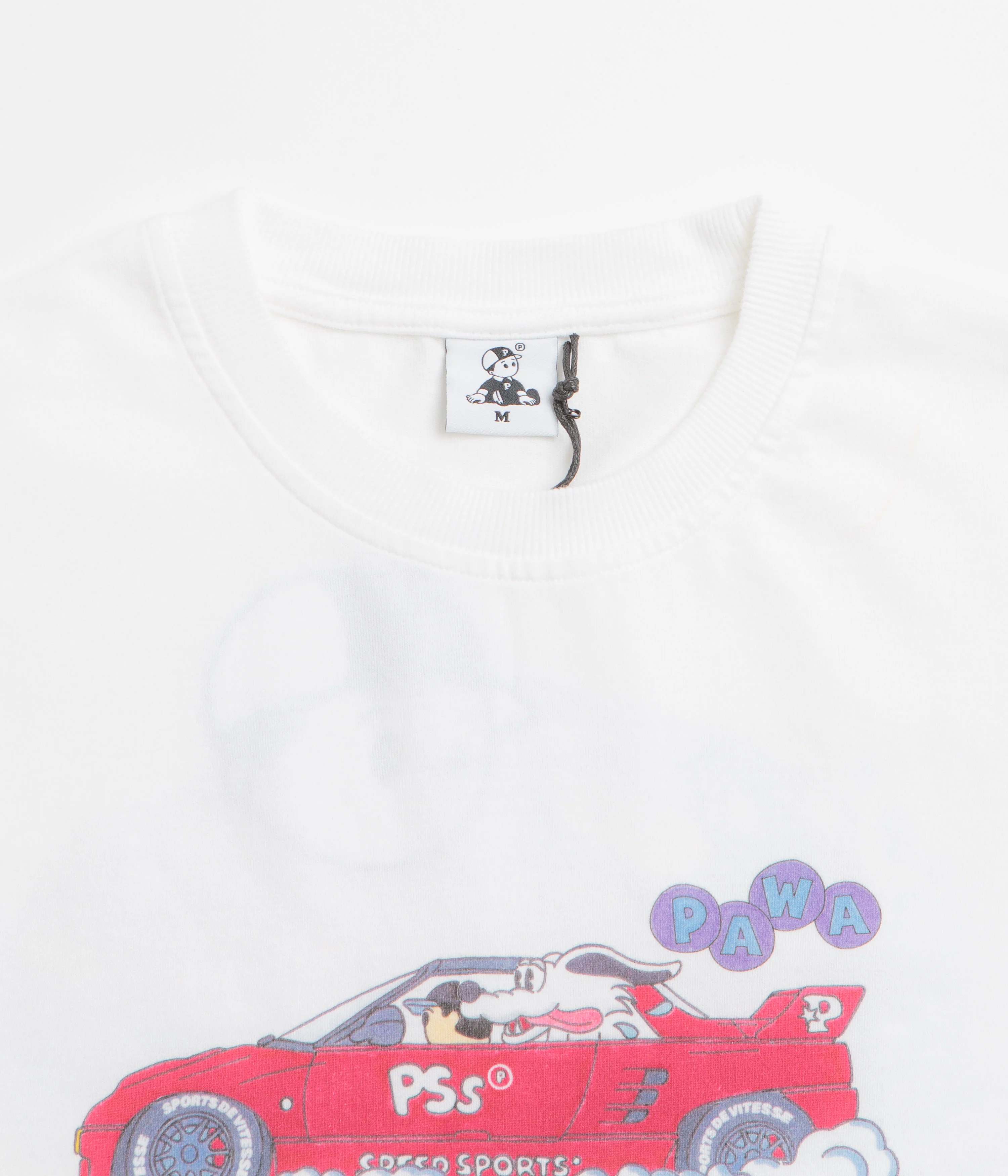 Pawa Speed Sports Raceday T-Shirt - White - Image 3