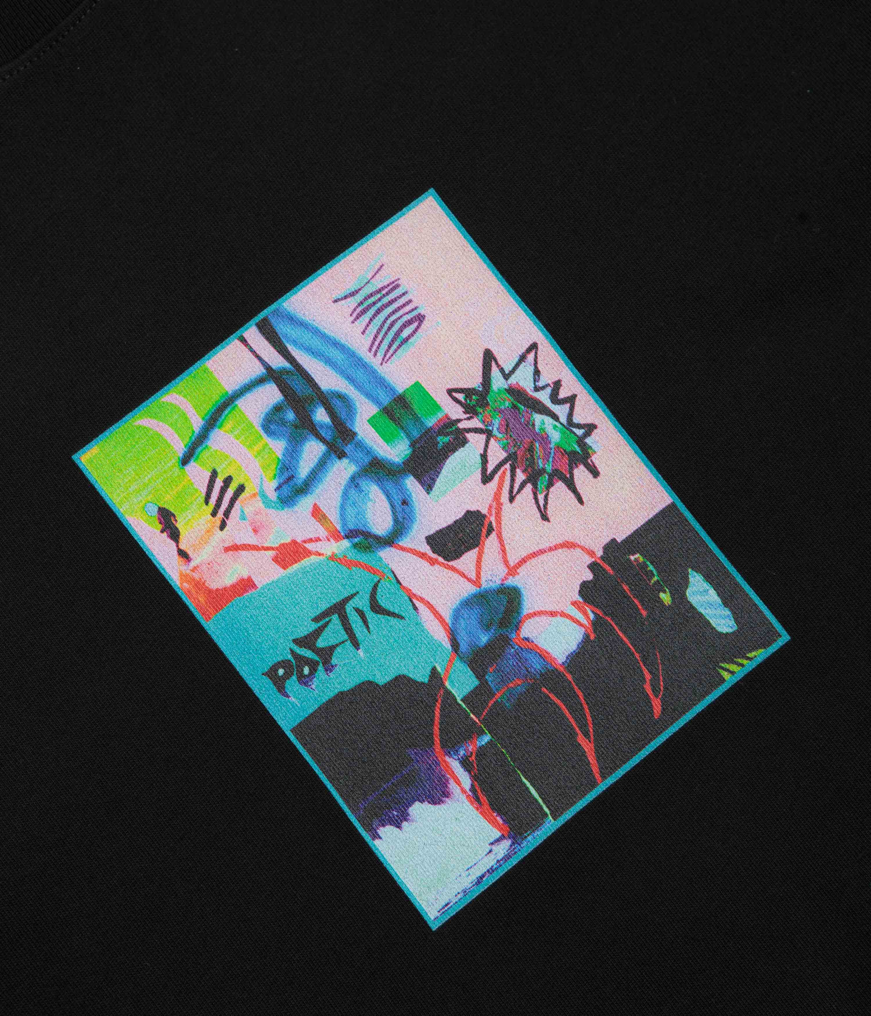 Poetic Collective 80s T-Shirt - Black - Image 2
