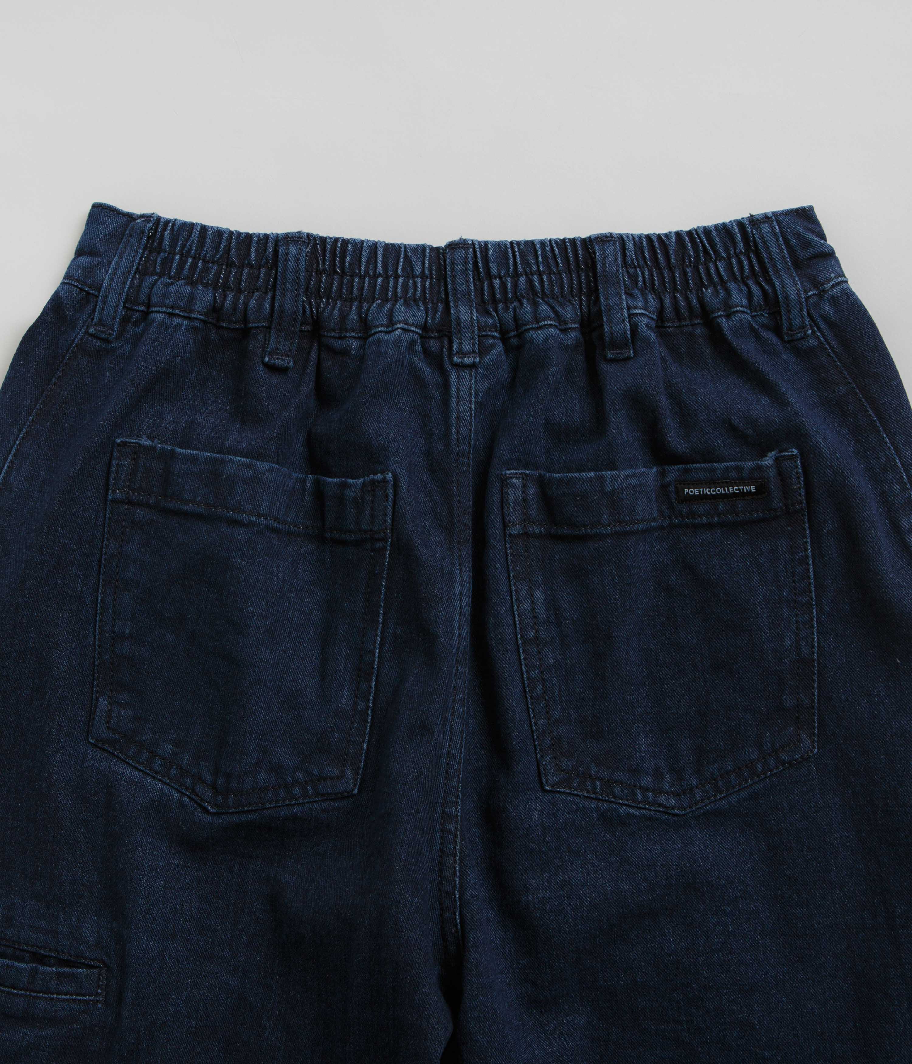 Poetic Collective Denim Balloon Pants - Classic Wash - Image 6