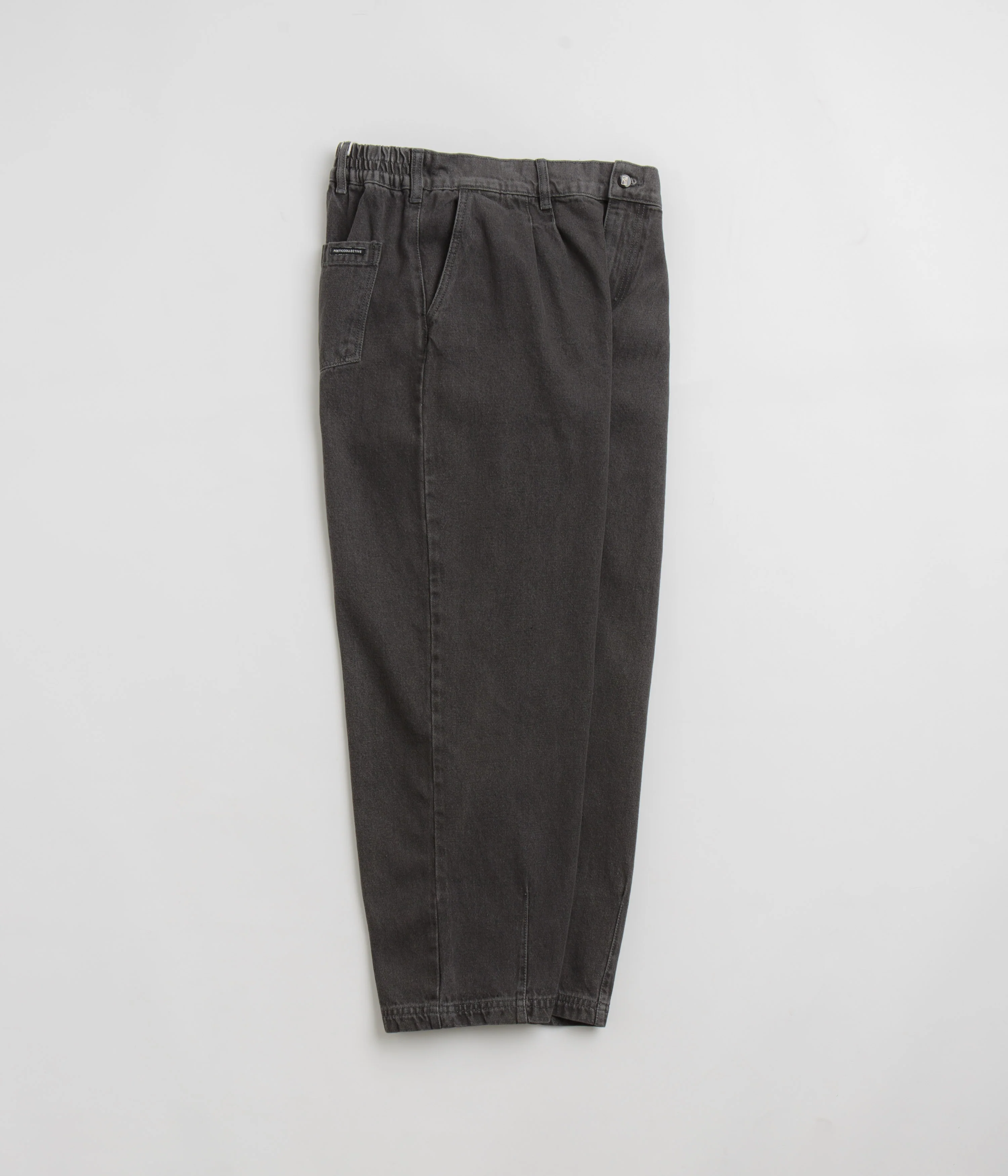 Poetic Collective Denim Balloon Pants - Grey Wash - Image 2