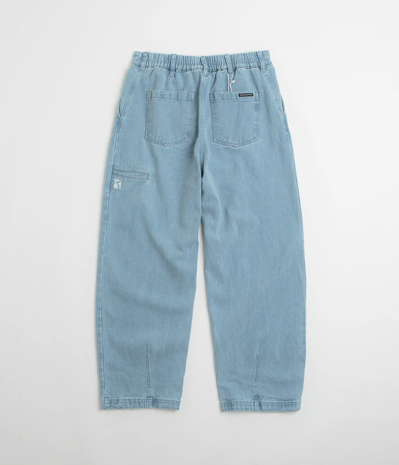 Poetic Collective Denim Balloon Pants - Light Blue - Image 3