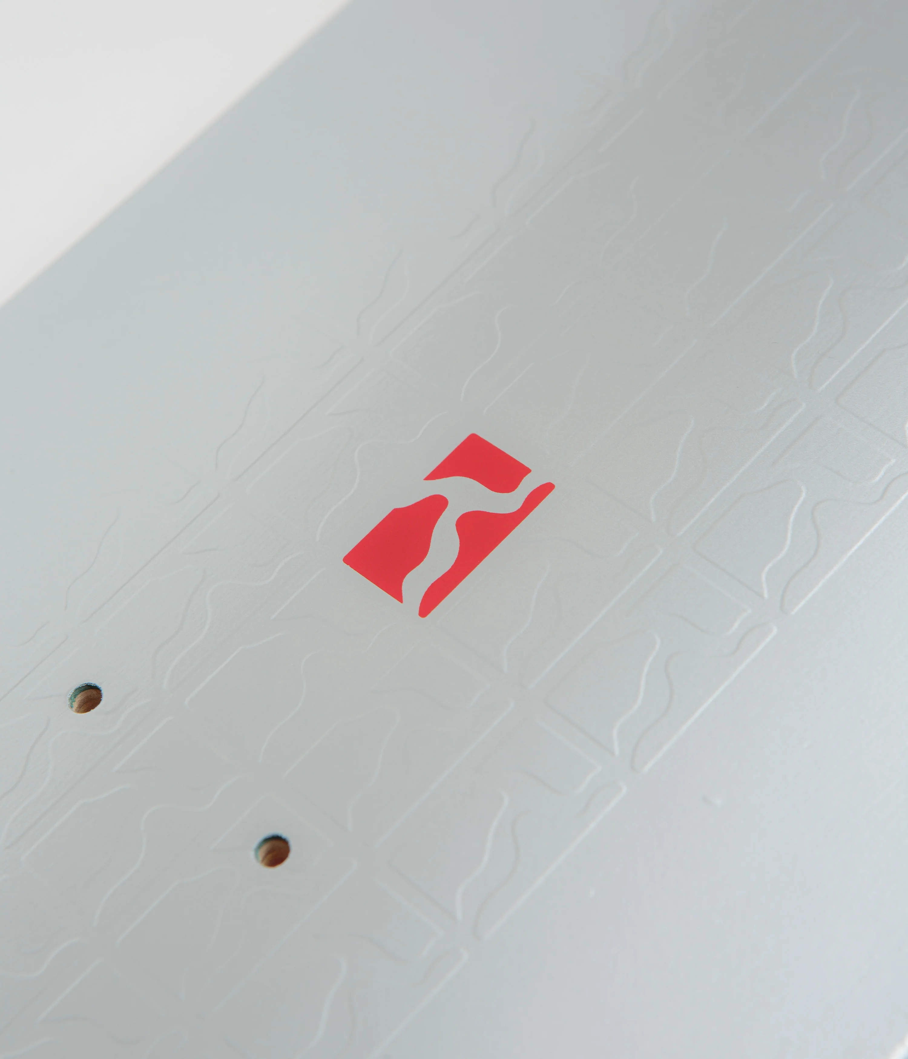 Poetic Collective Embossed Red Logo High Concave Deck - Multi - Image 3