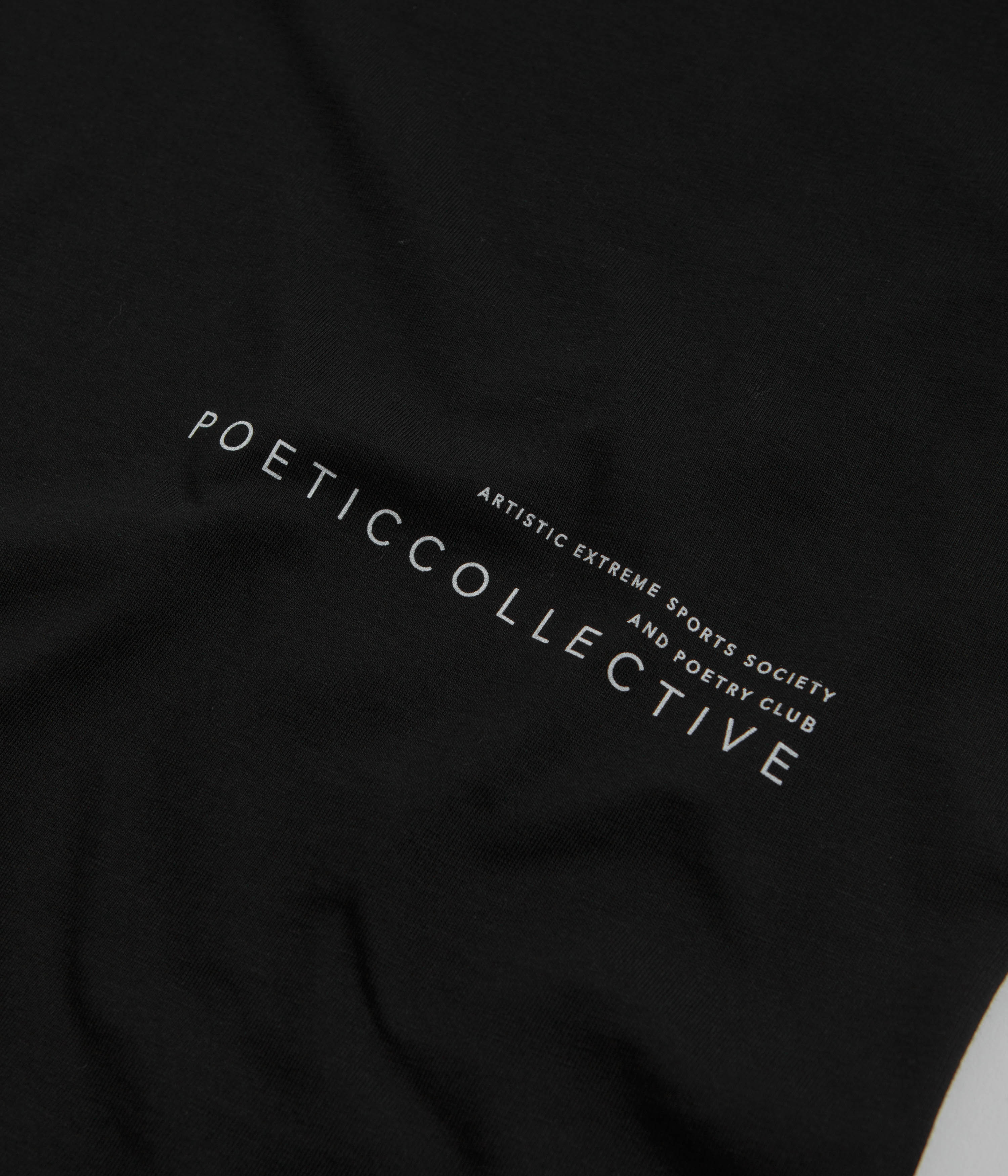 Poetic Collective Extreme Poetry Club T-Shirt - Black - Image 2